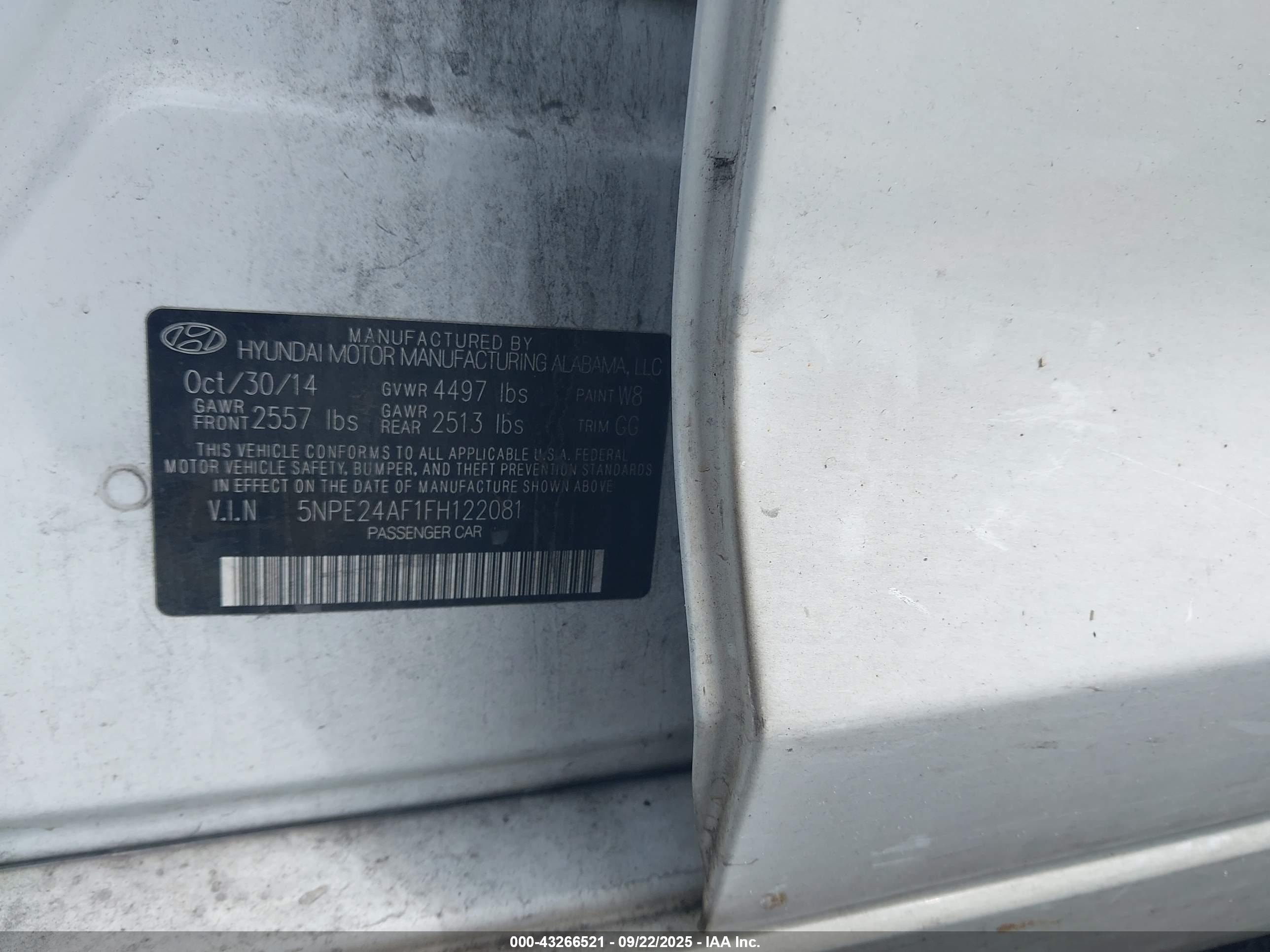 HYUNDAI SONATA image 9