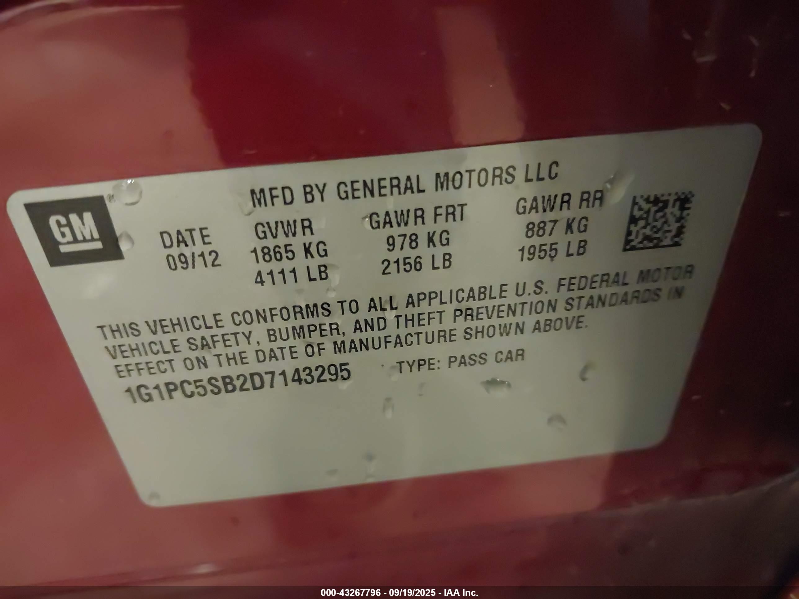 CHEVROLET CRUZE image 9