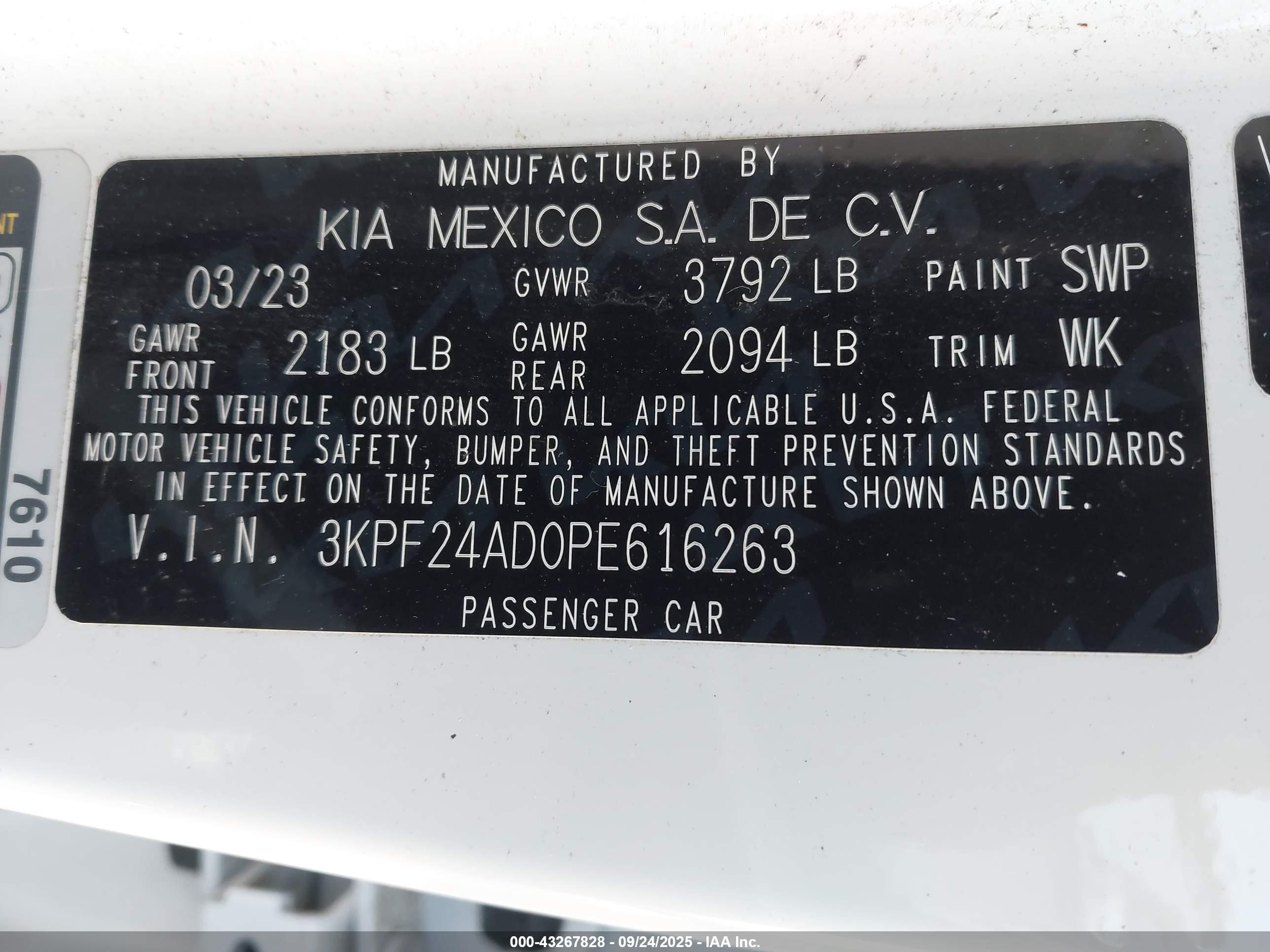 KIA FORTE image 9