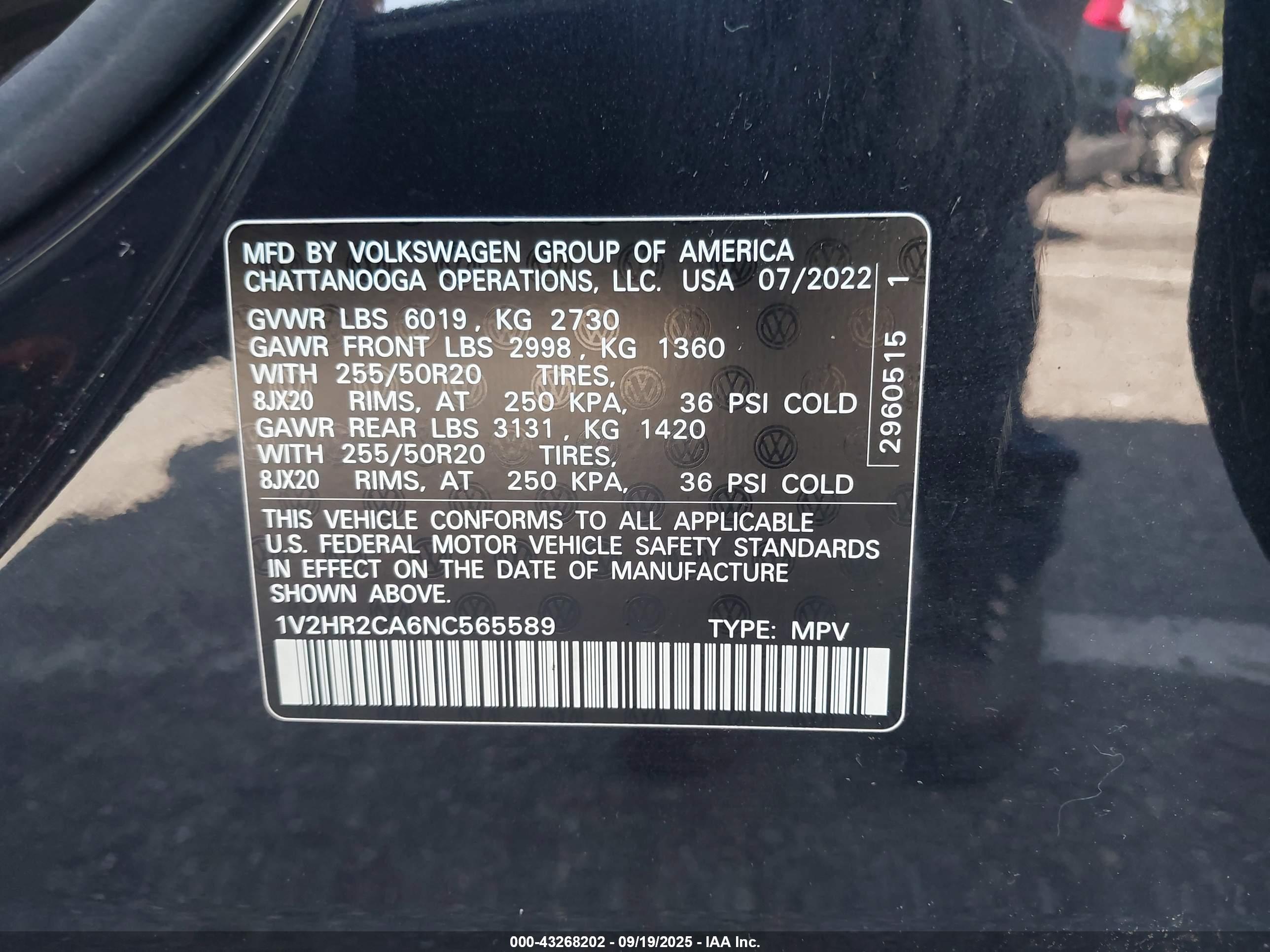 VOLKSWAGEN ATLAS image 9