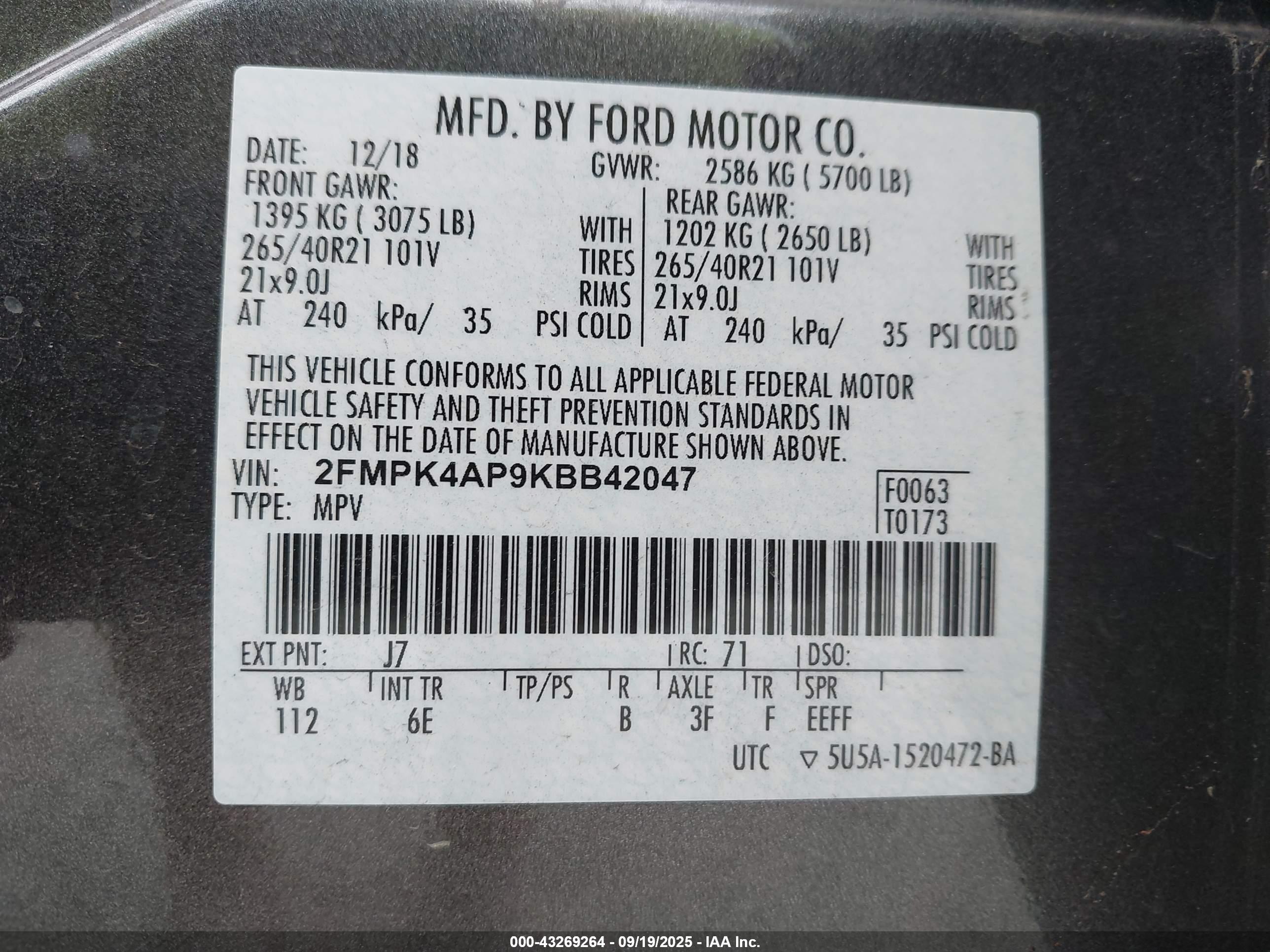 FORD EDGE image 9