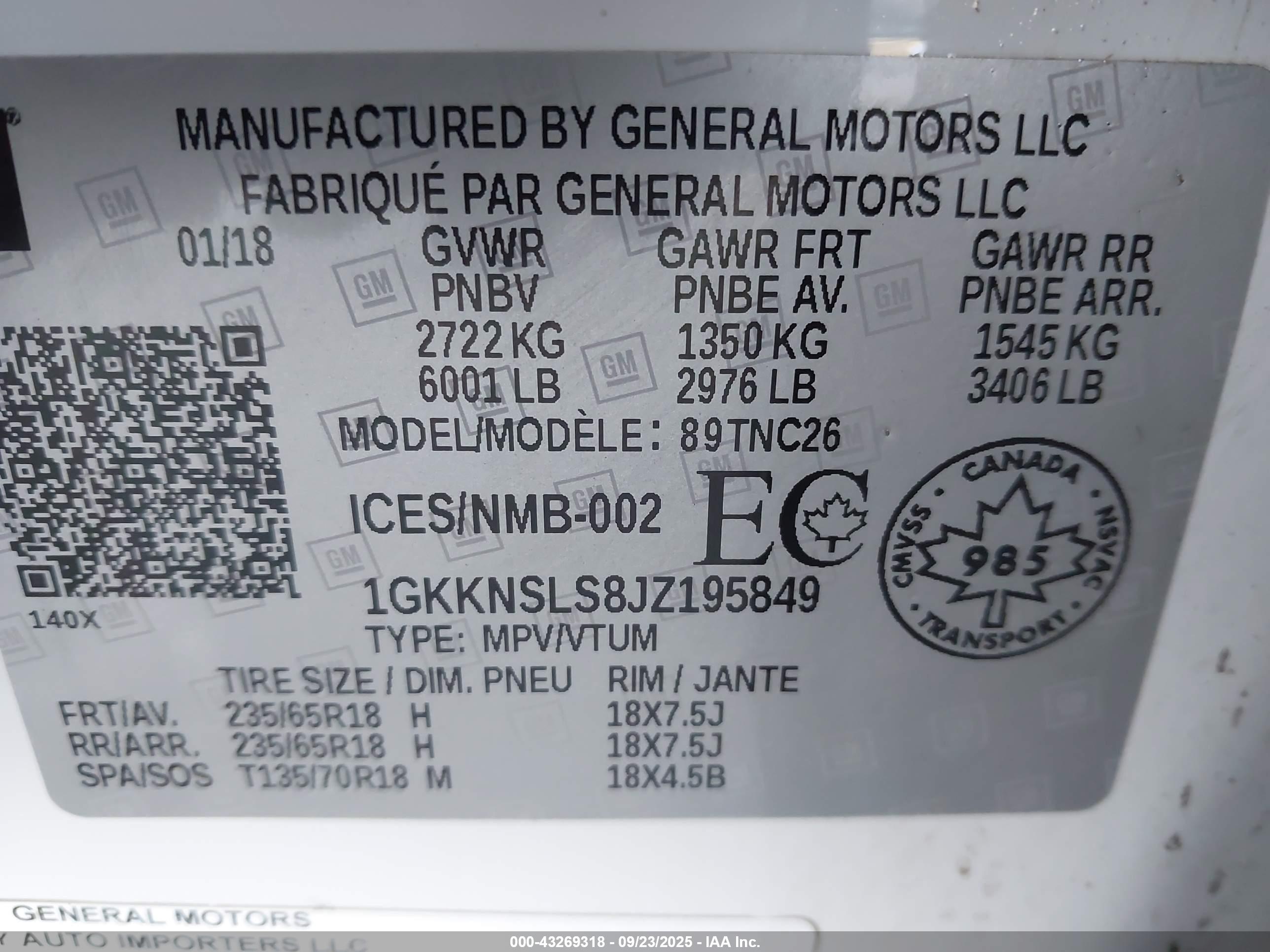GMC ACADIA image 9
