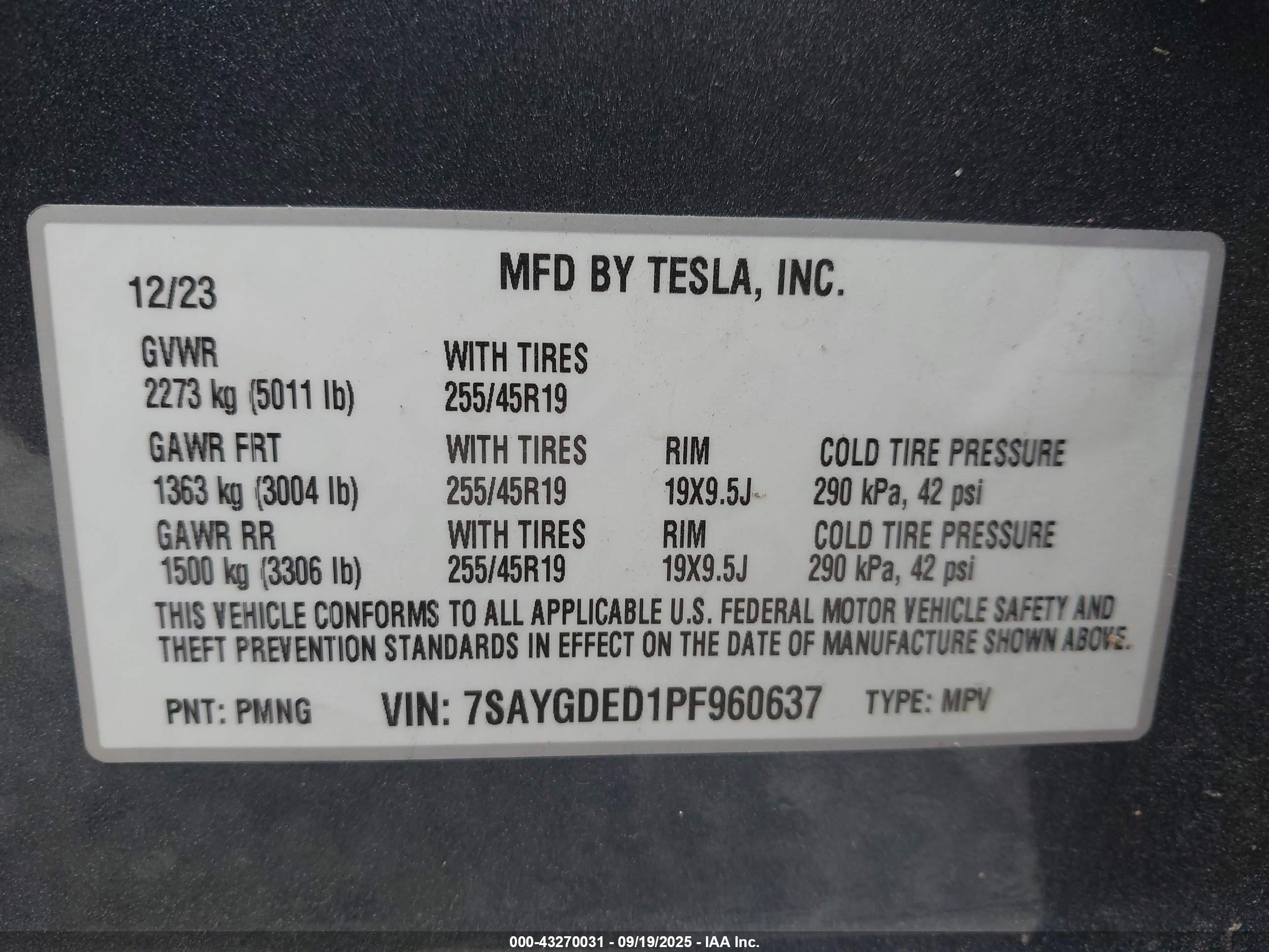 TESLA MODEL image 9