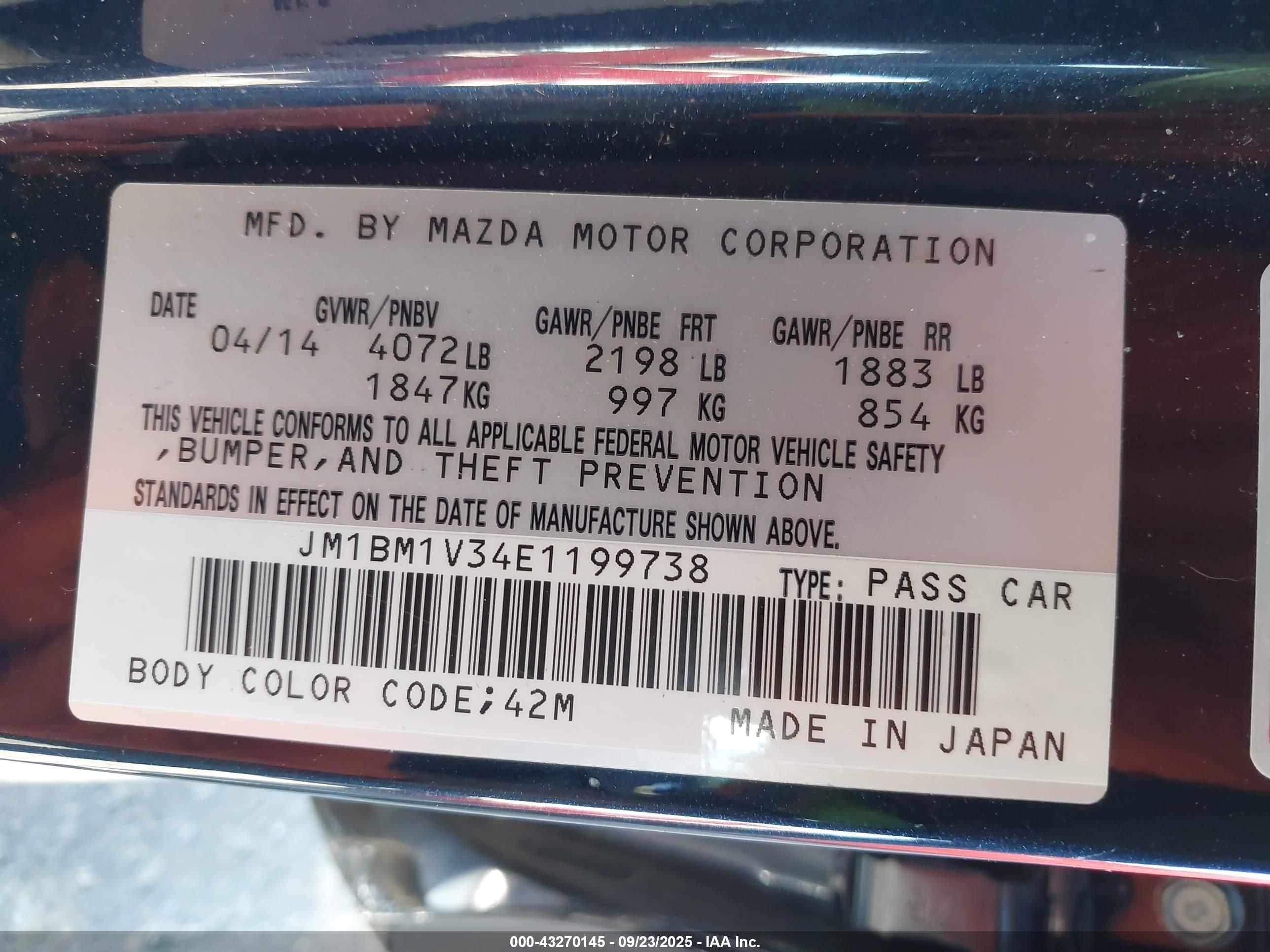 MAZDA MAZDA3 image 9