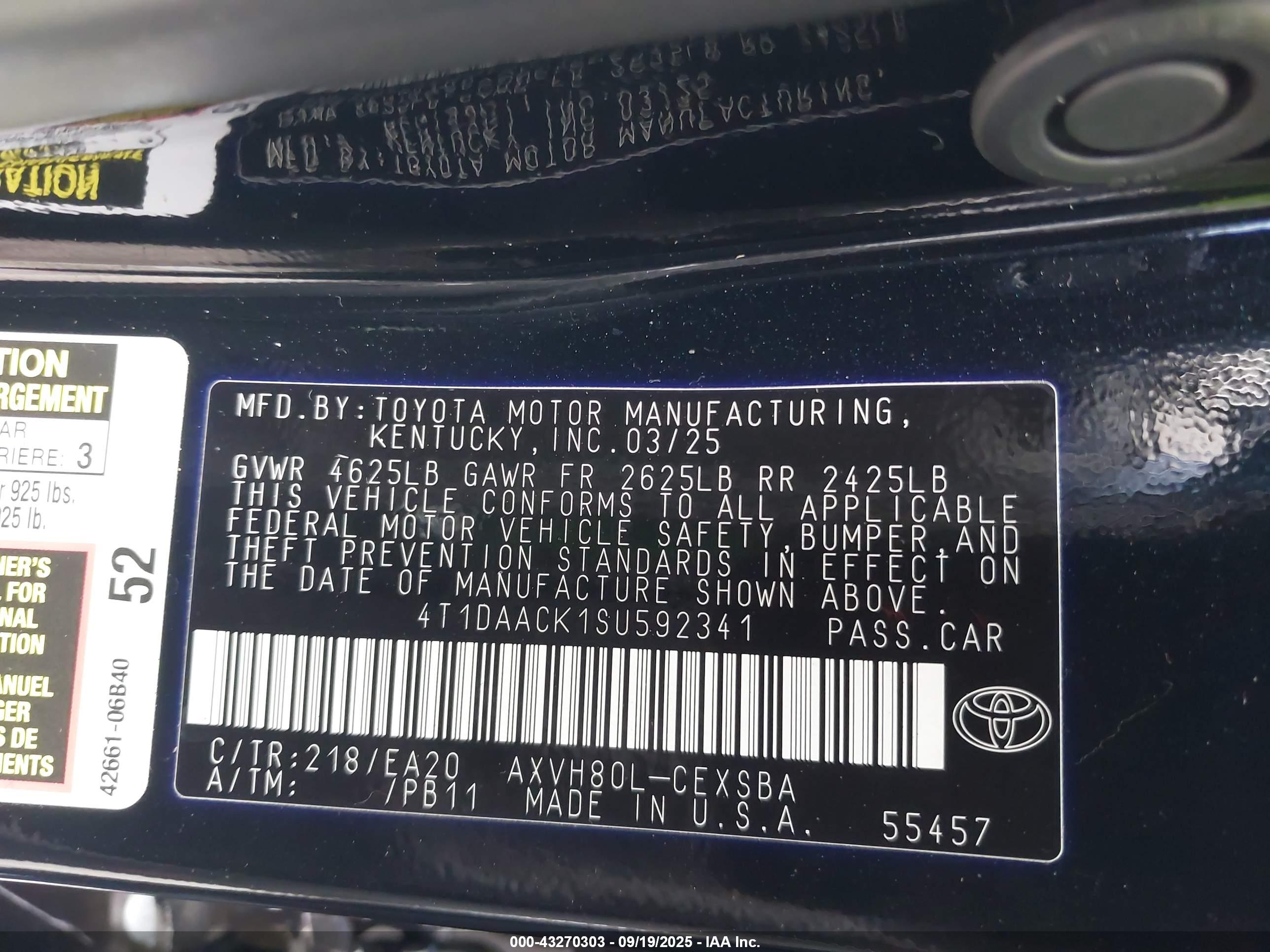 TOYOTA CAMRY image 9