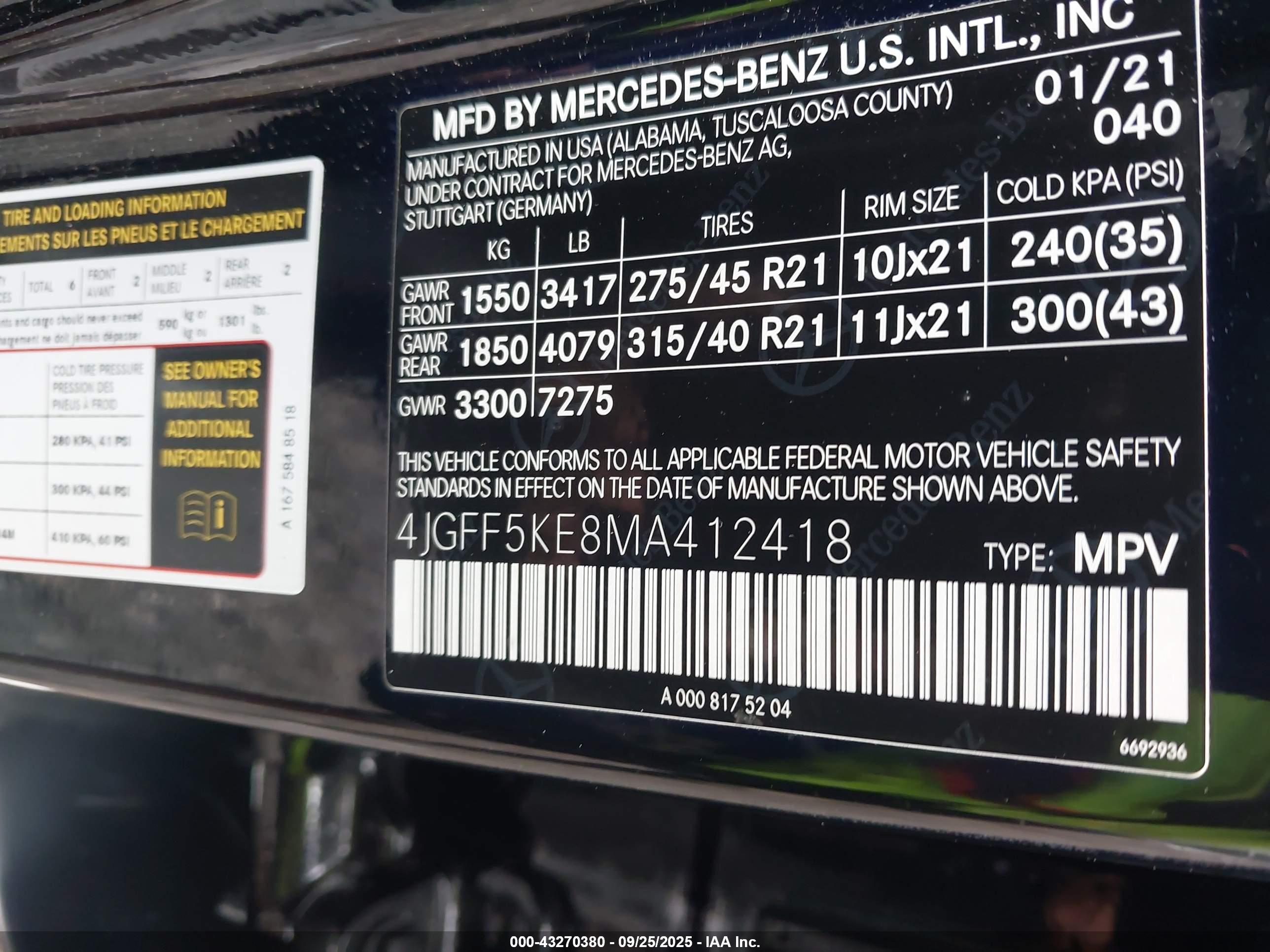 MERCEDES-BENZ GLS image 9