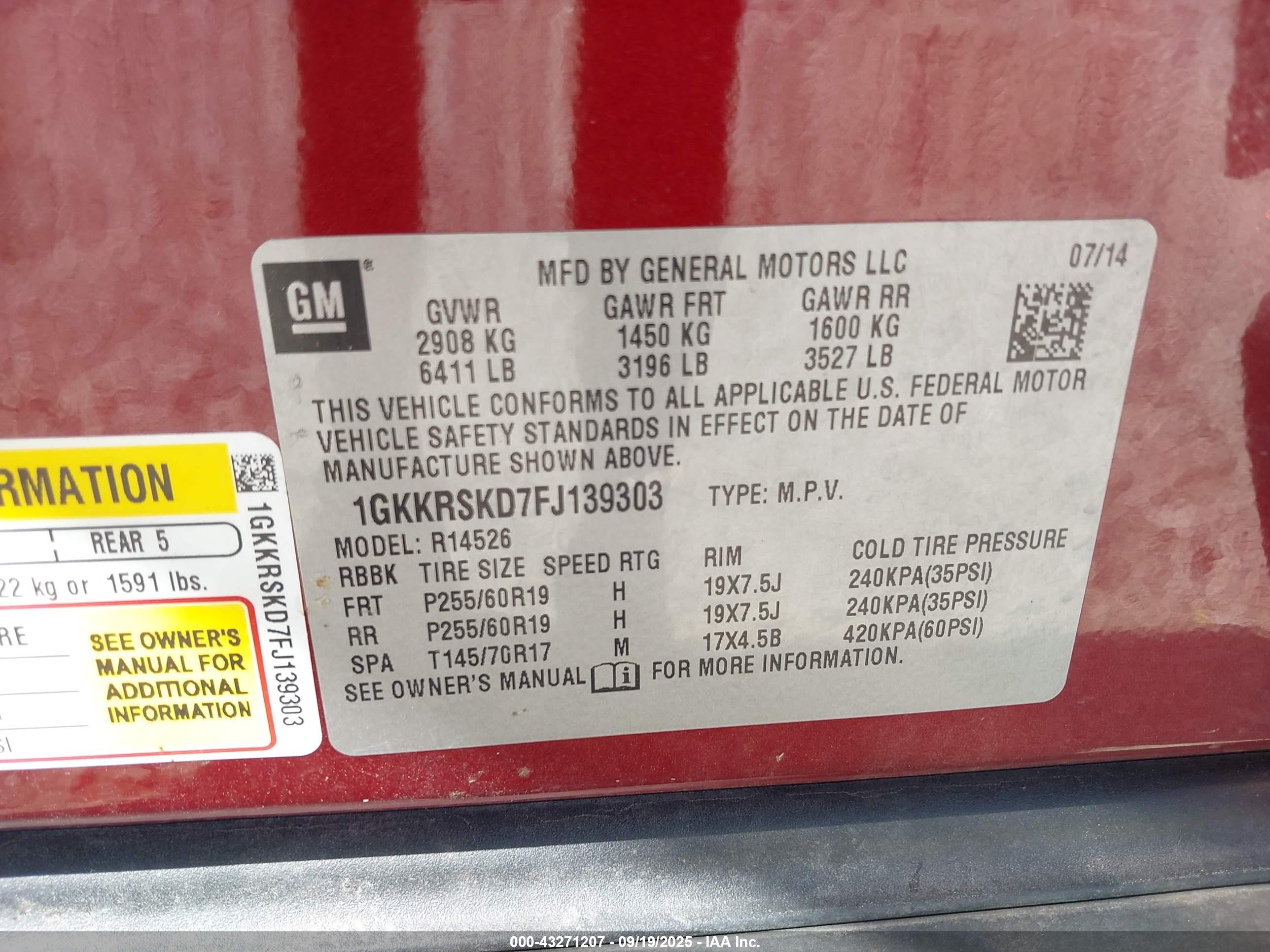 GMC ACADIA image 9