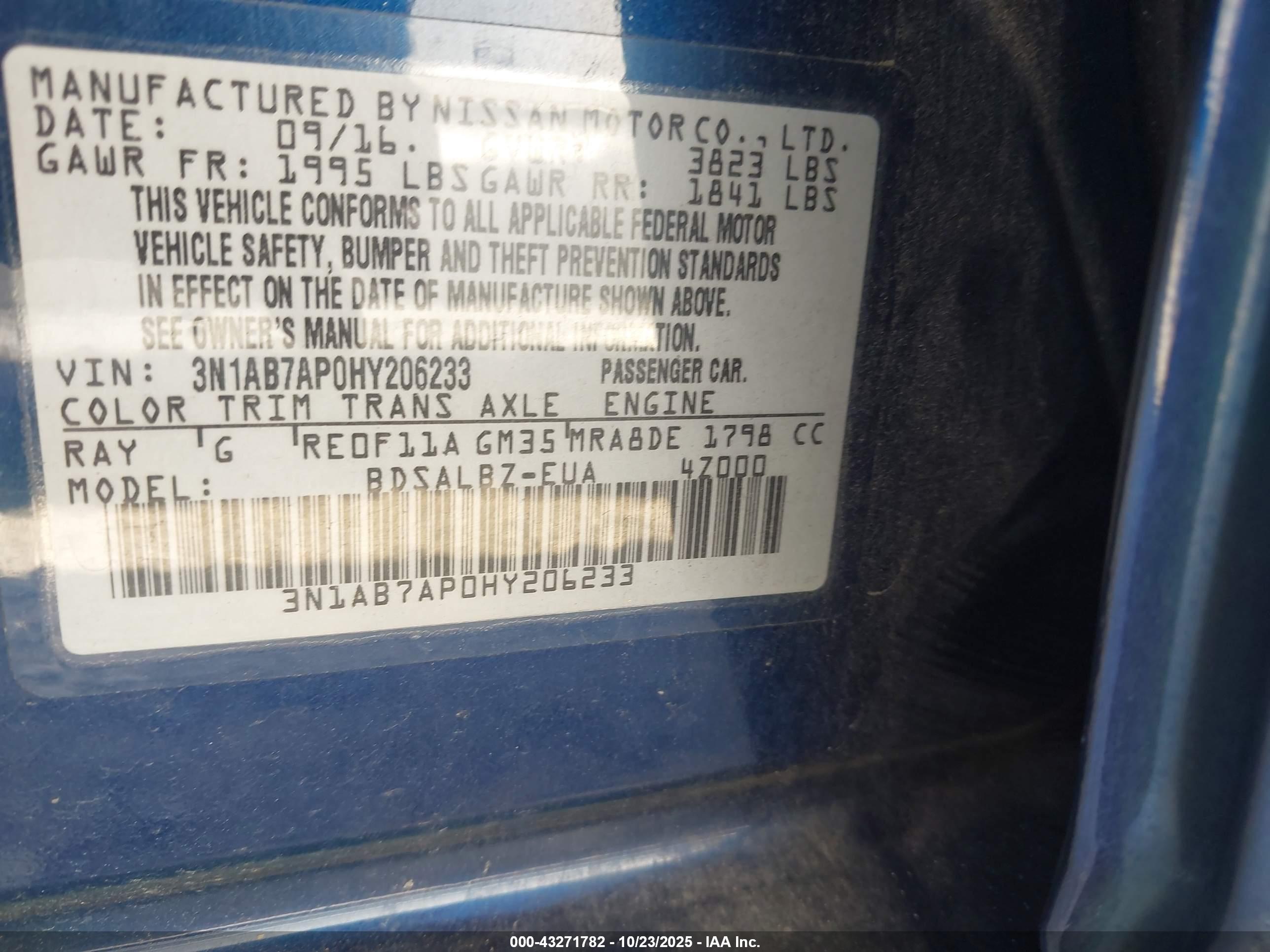NISSAN SENTRA image 9