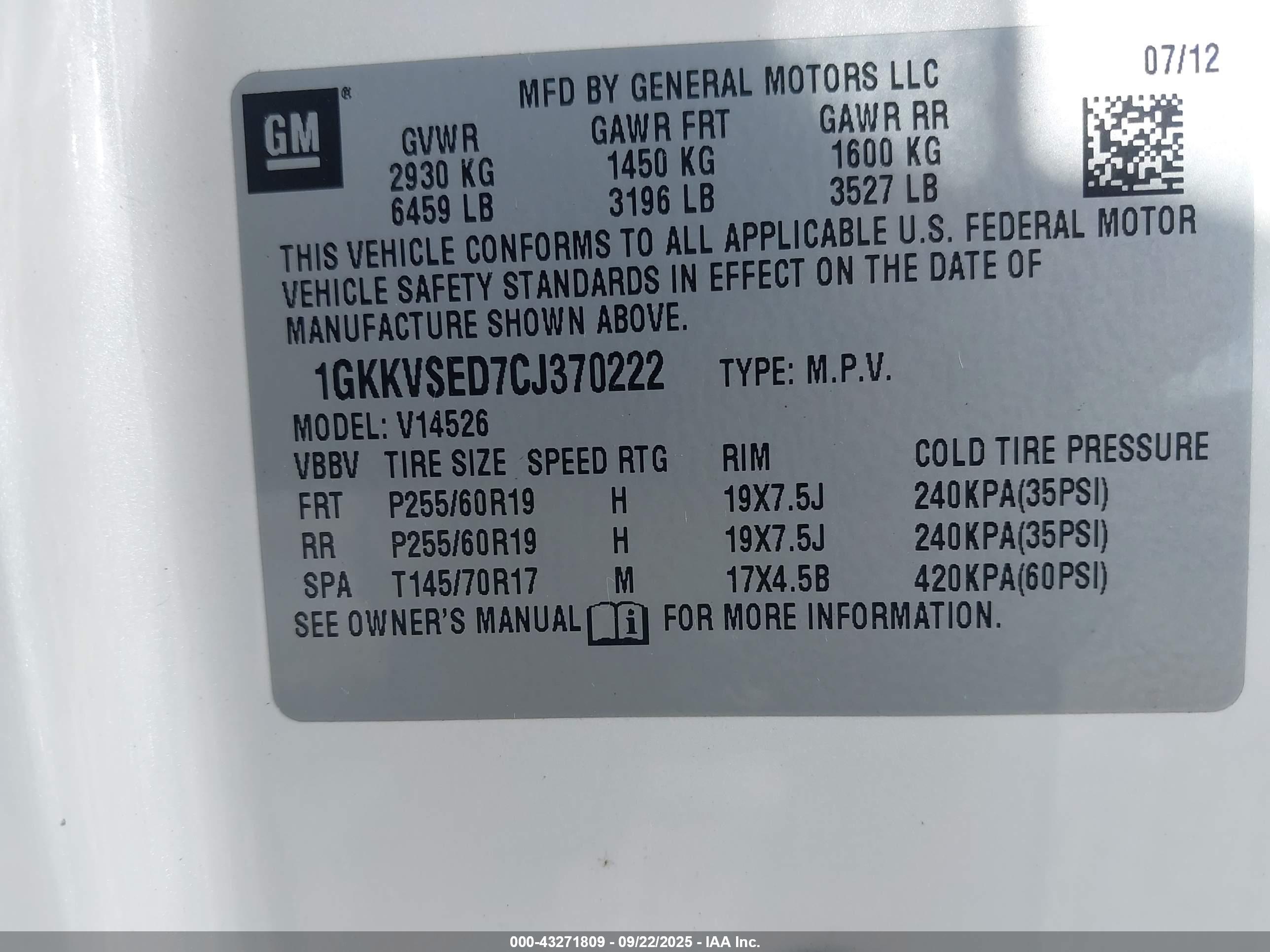 GMC ACADIA image 9