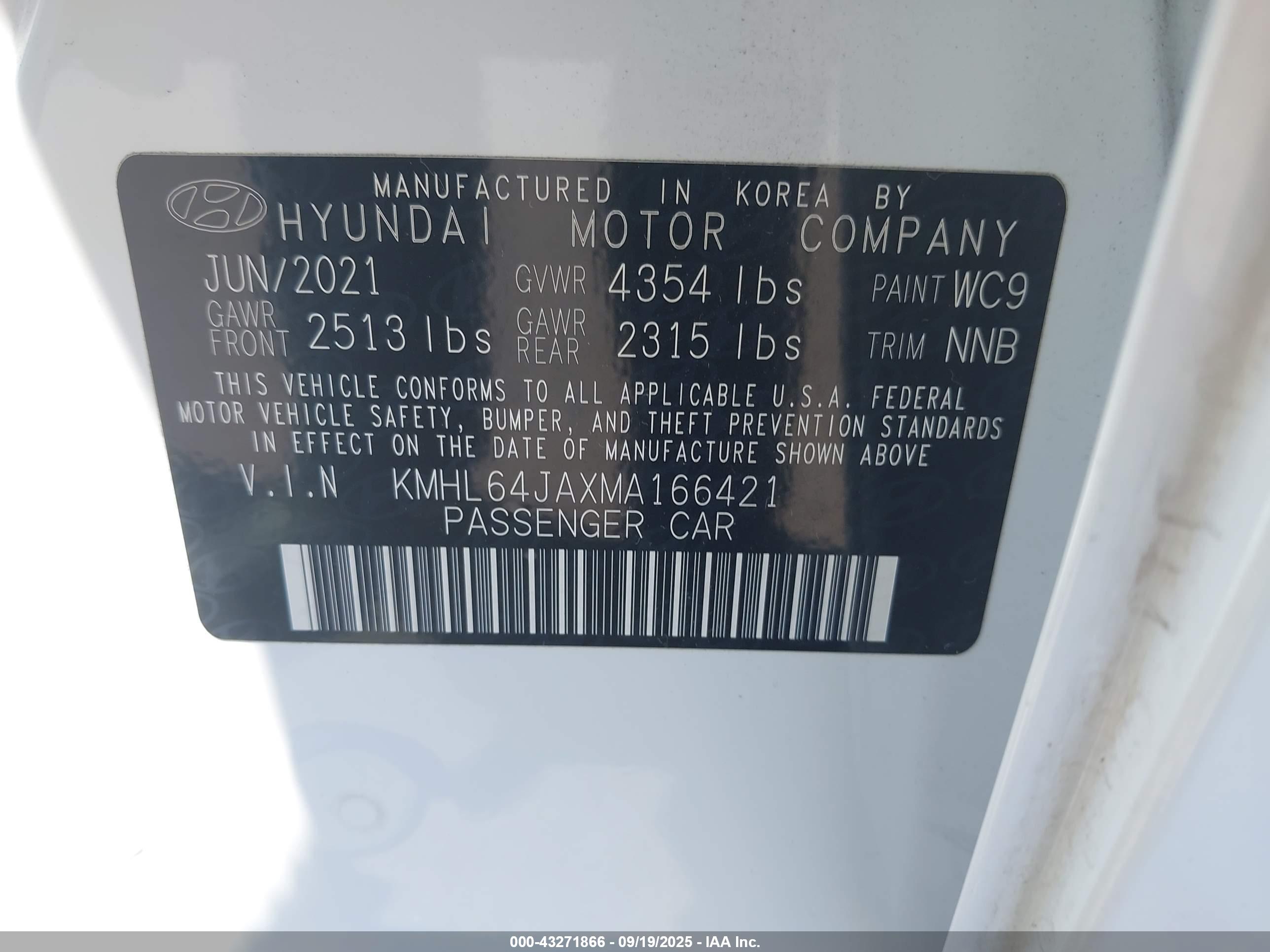 HYUNDAI SONATA image 9