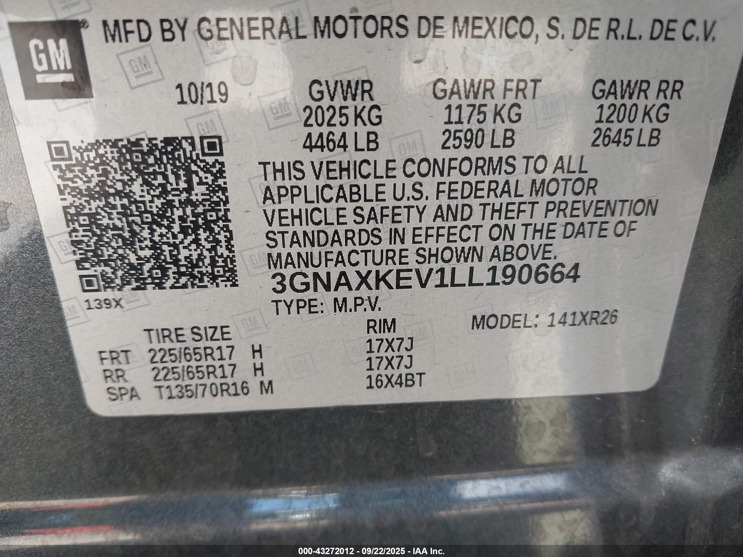 CHEVROLET EQUINOX image 9