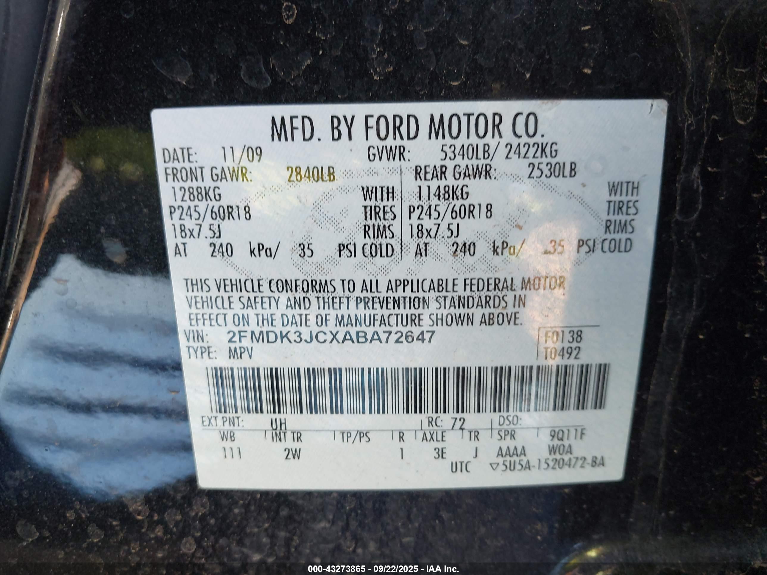 FORD EDGE image 9