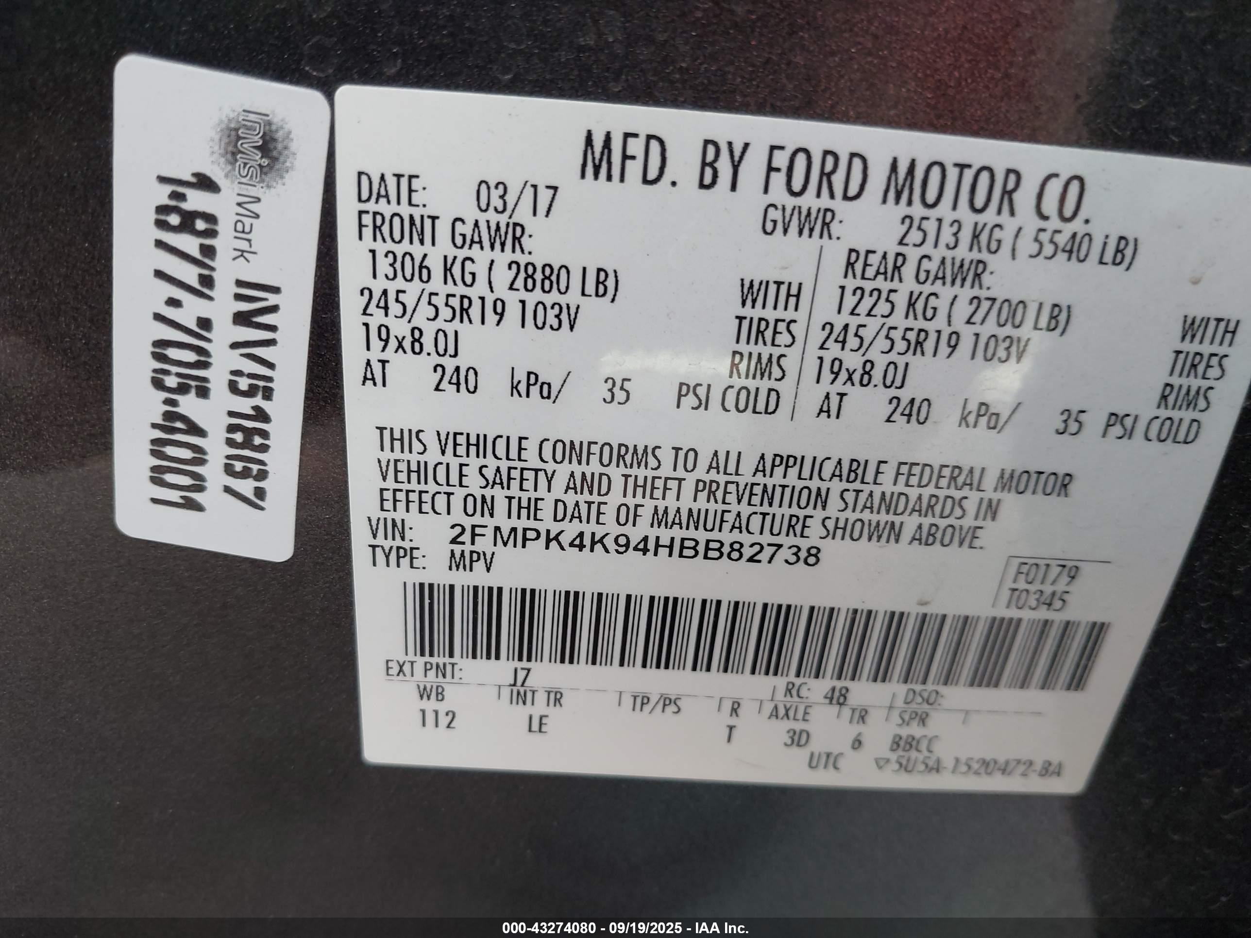 FORD EDGE image 9
