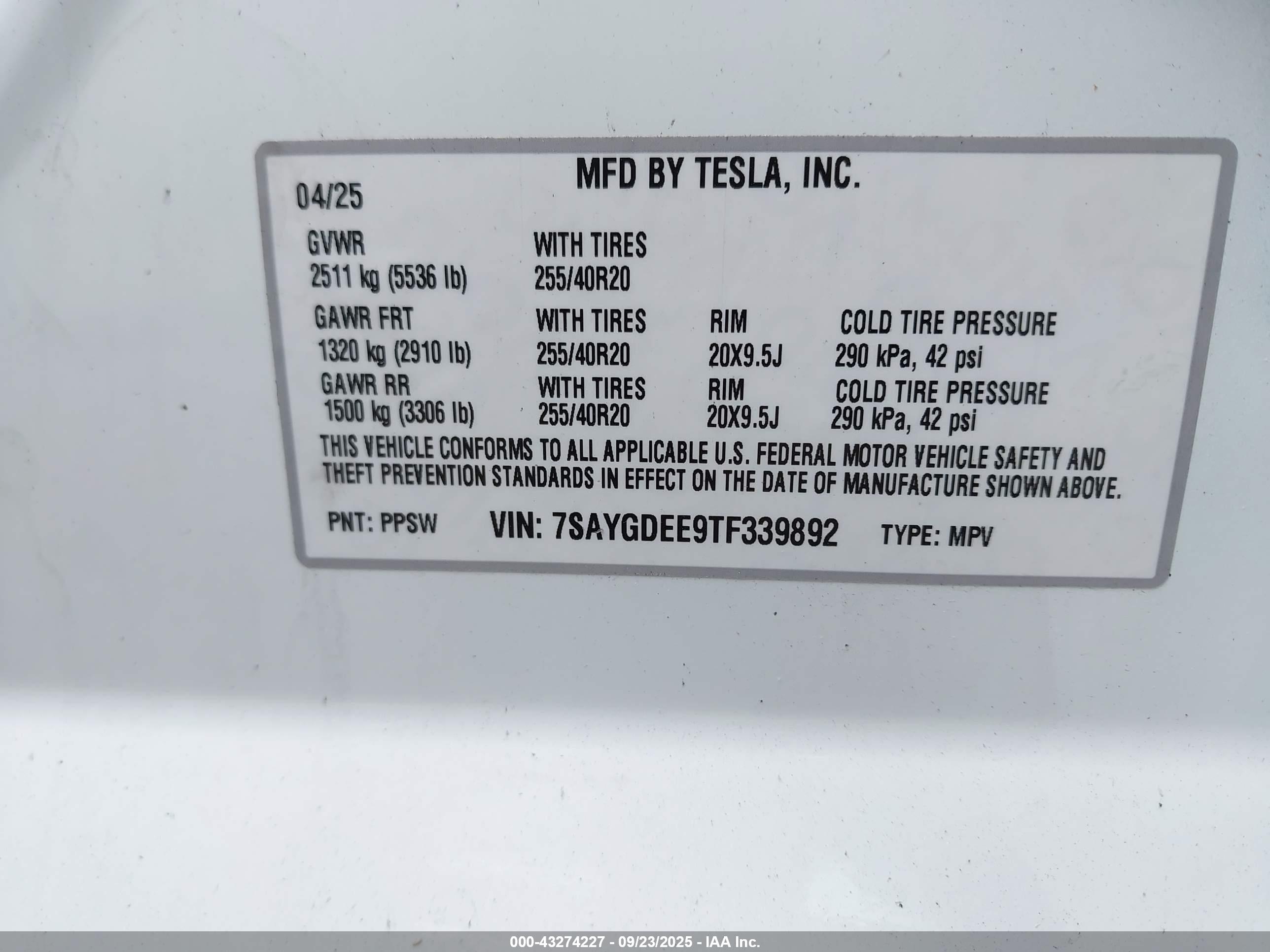 TESLA MODEL image 9