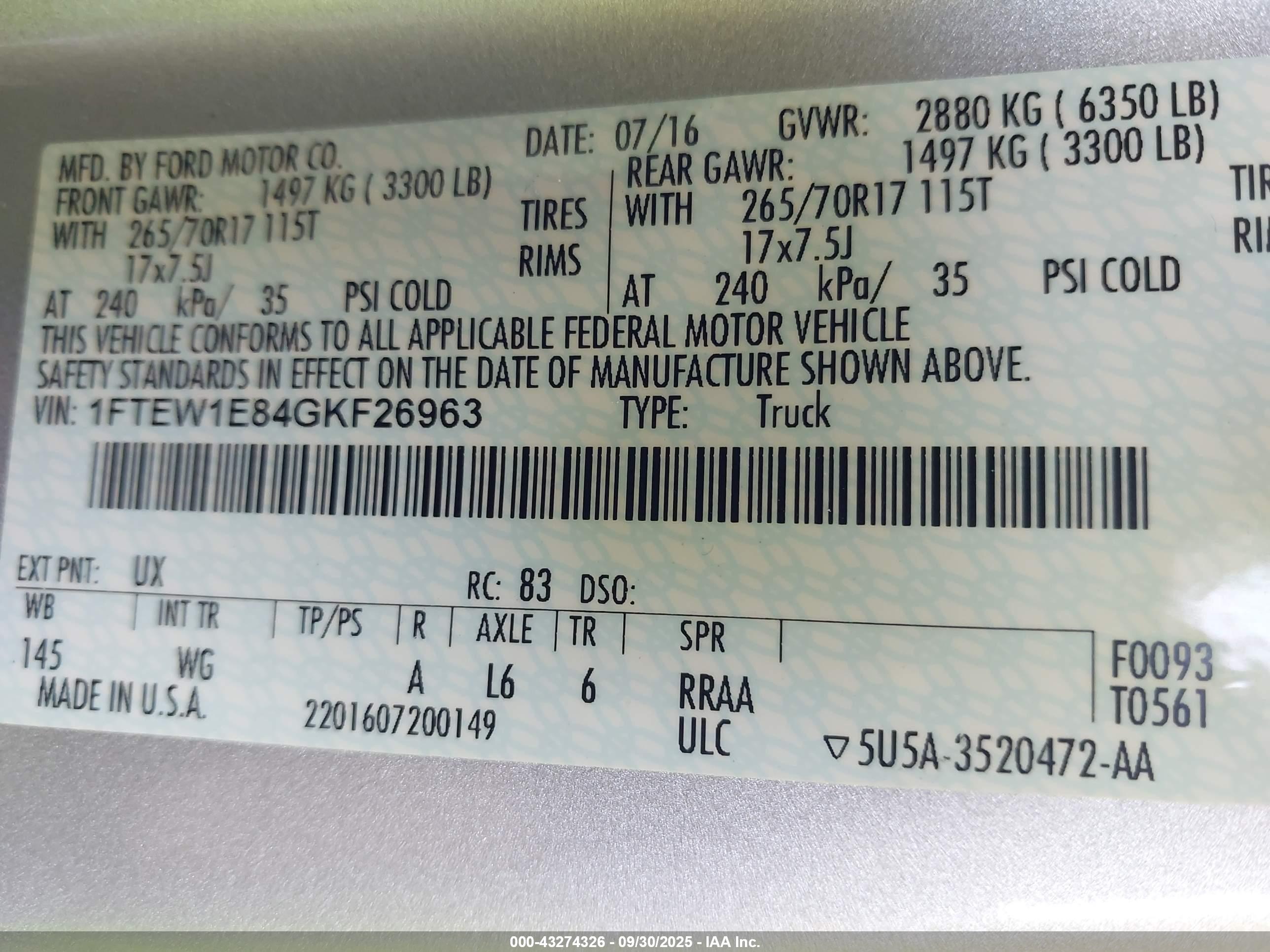 FORD F-150 image 9