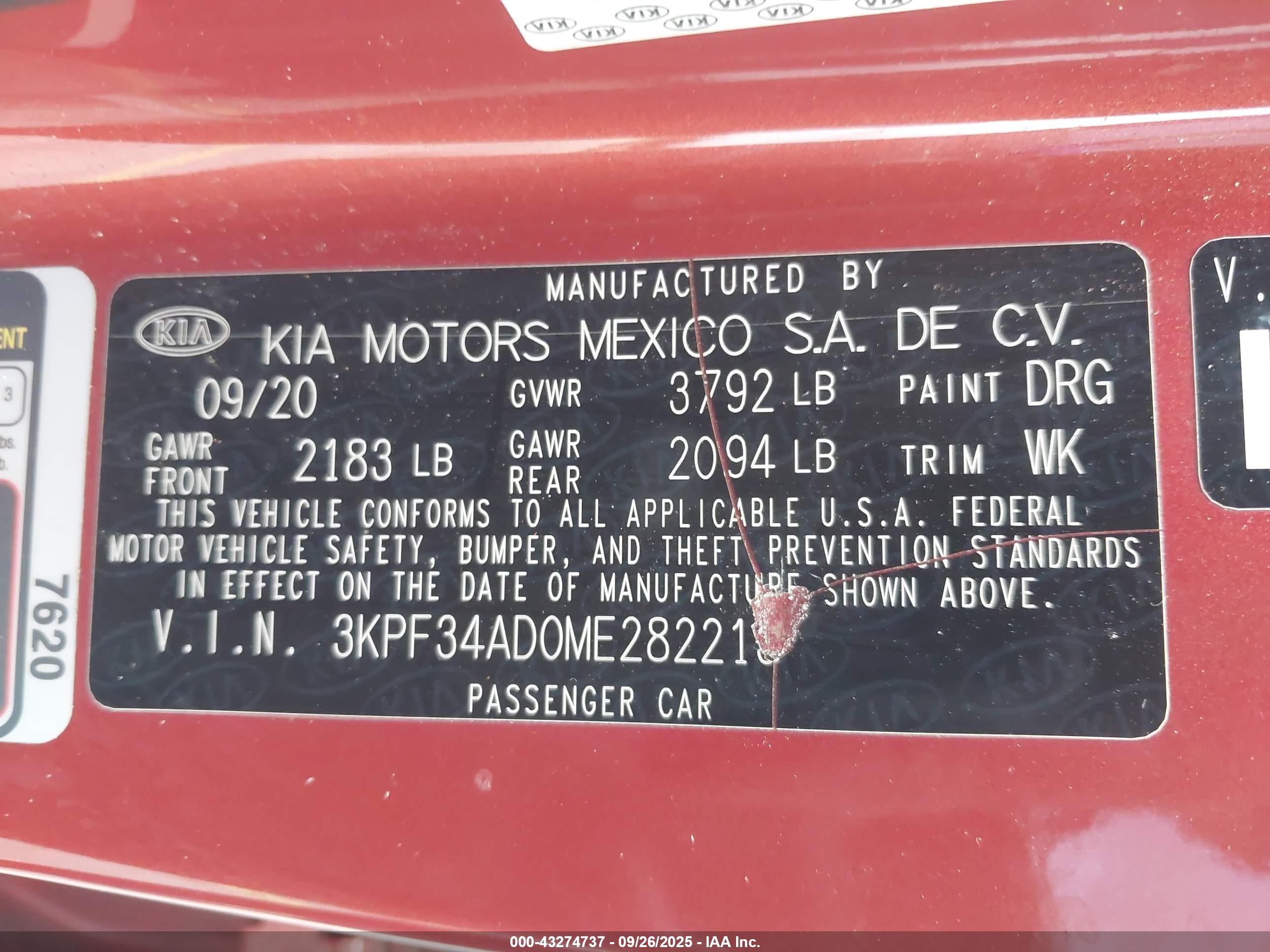 KIA FORTE image 9