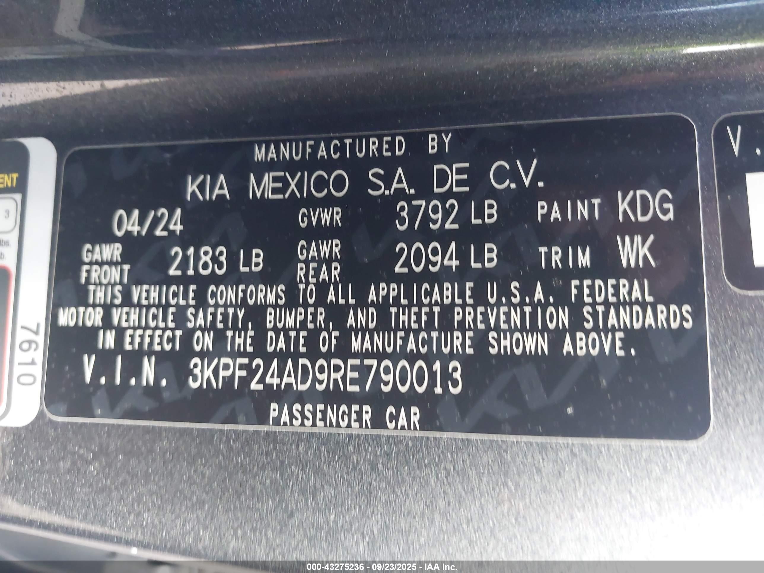 KIA FORTE image 9