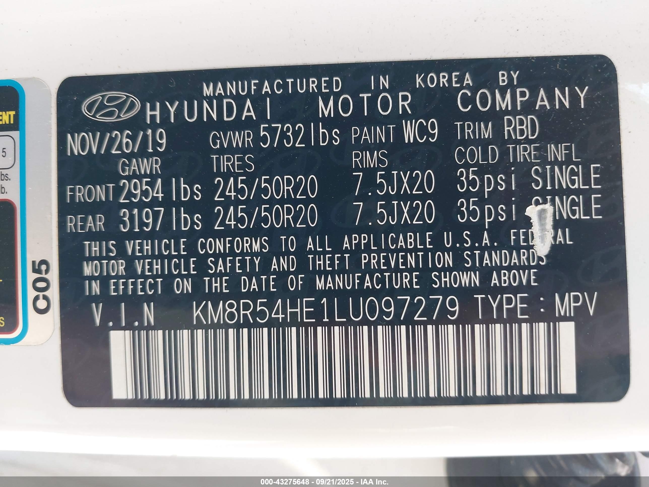 HYUNDAI PALISADE image 9