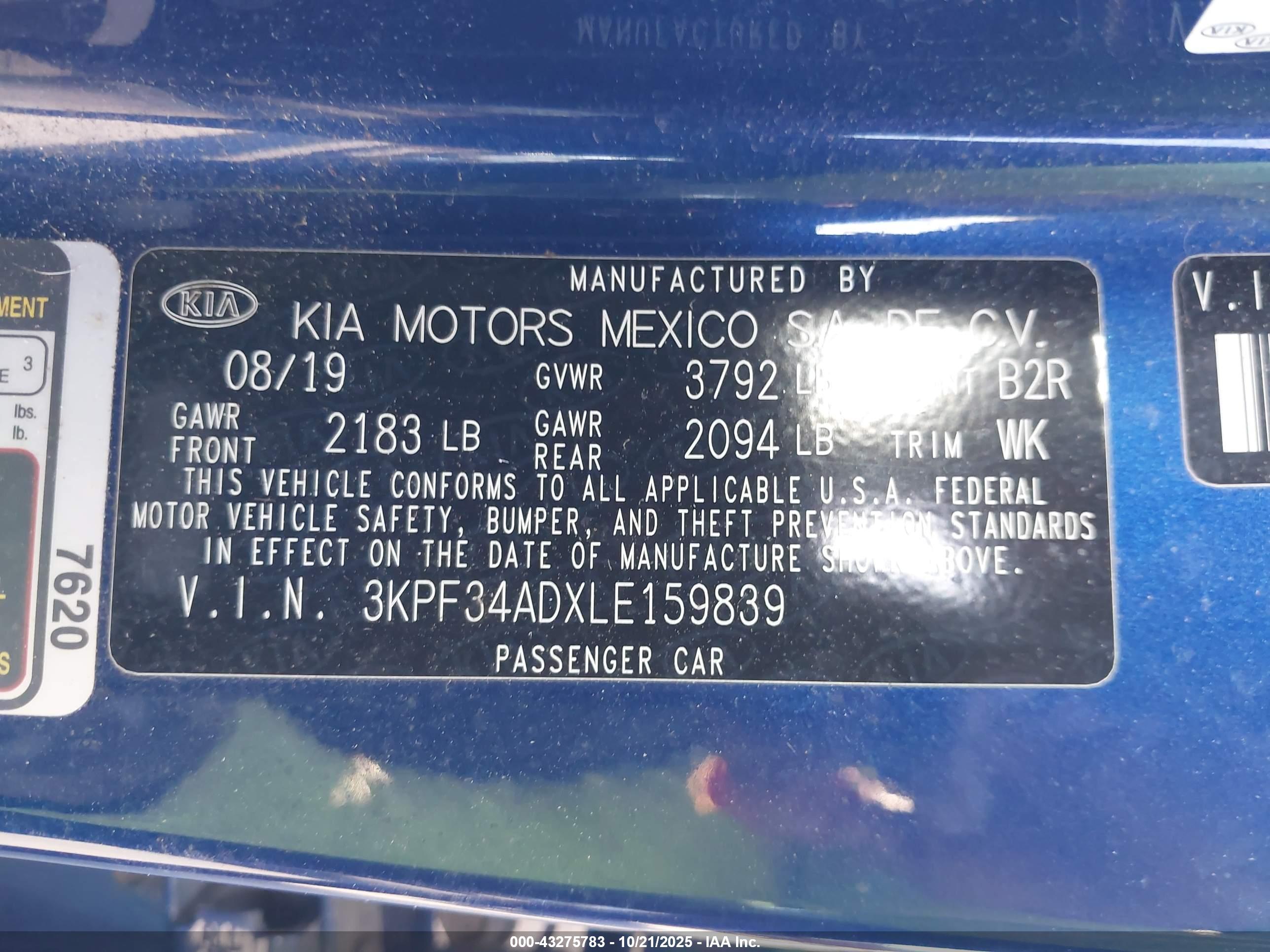 KIA FORTE image 9