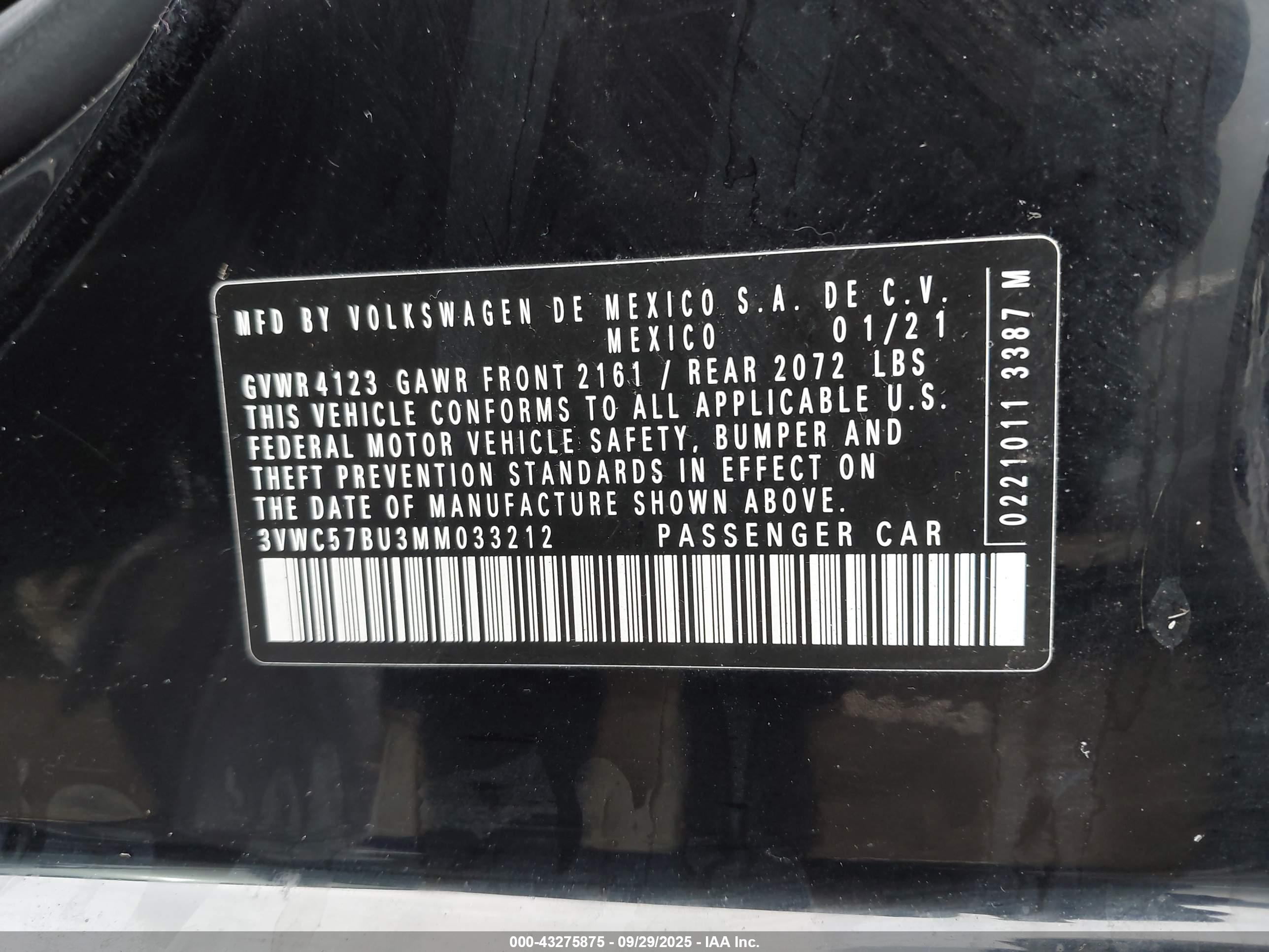 VOLKSWAGEN JETTA image 9