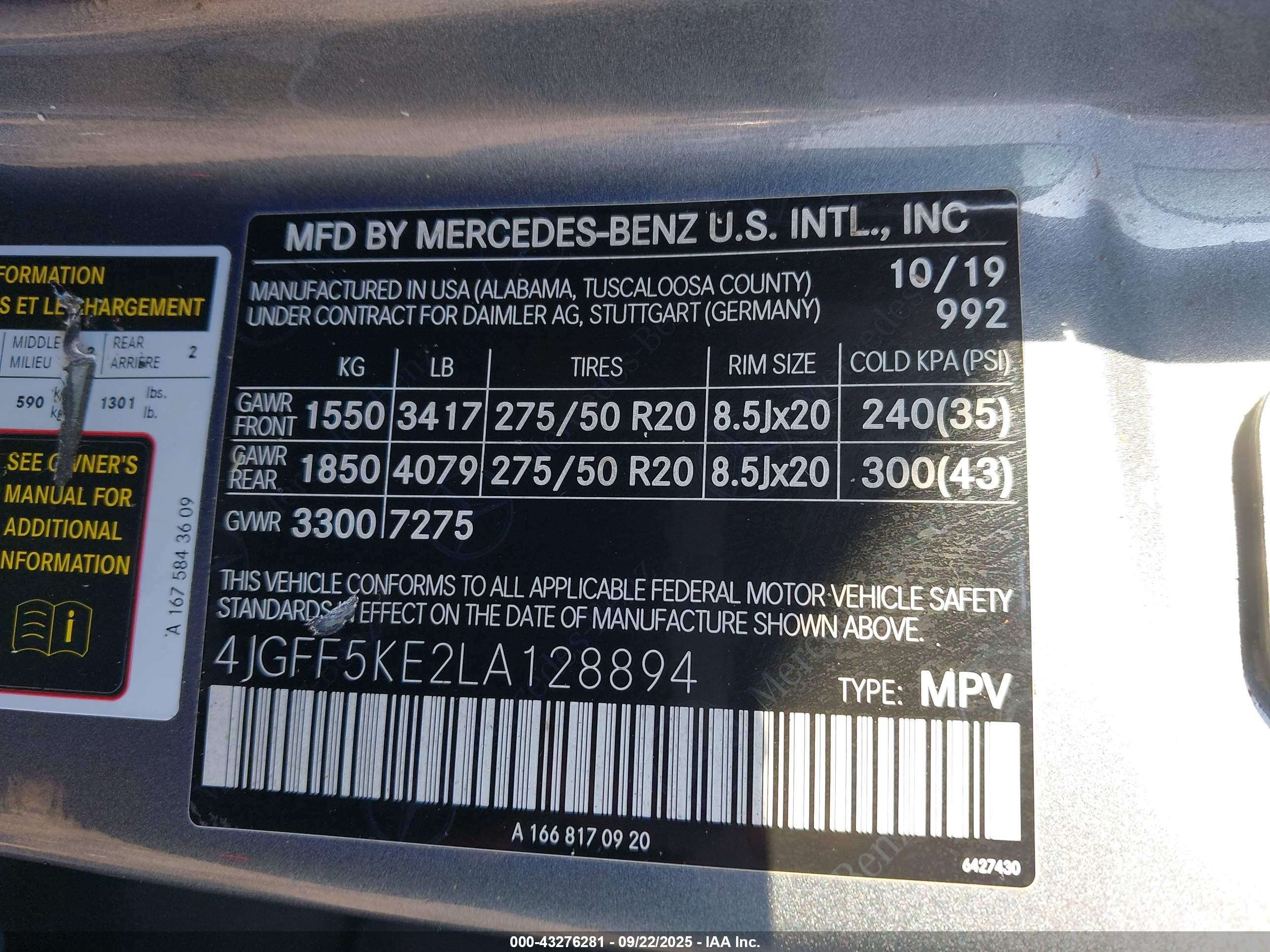 MERCEDES-BENZ GLS image 9