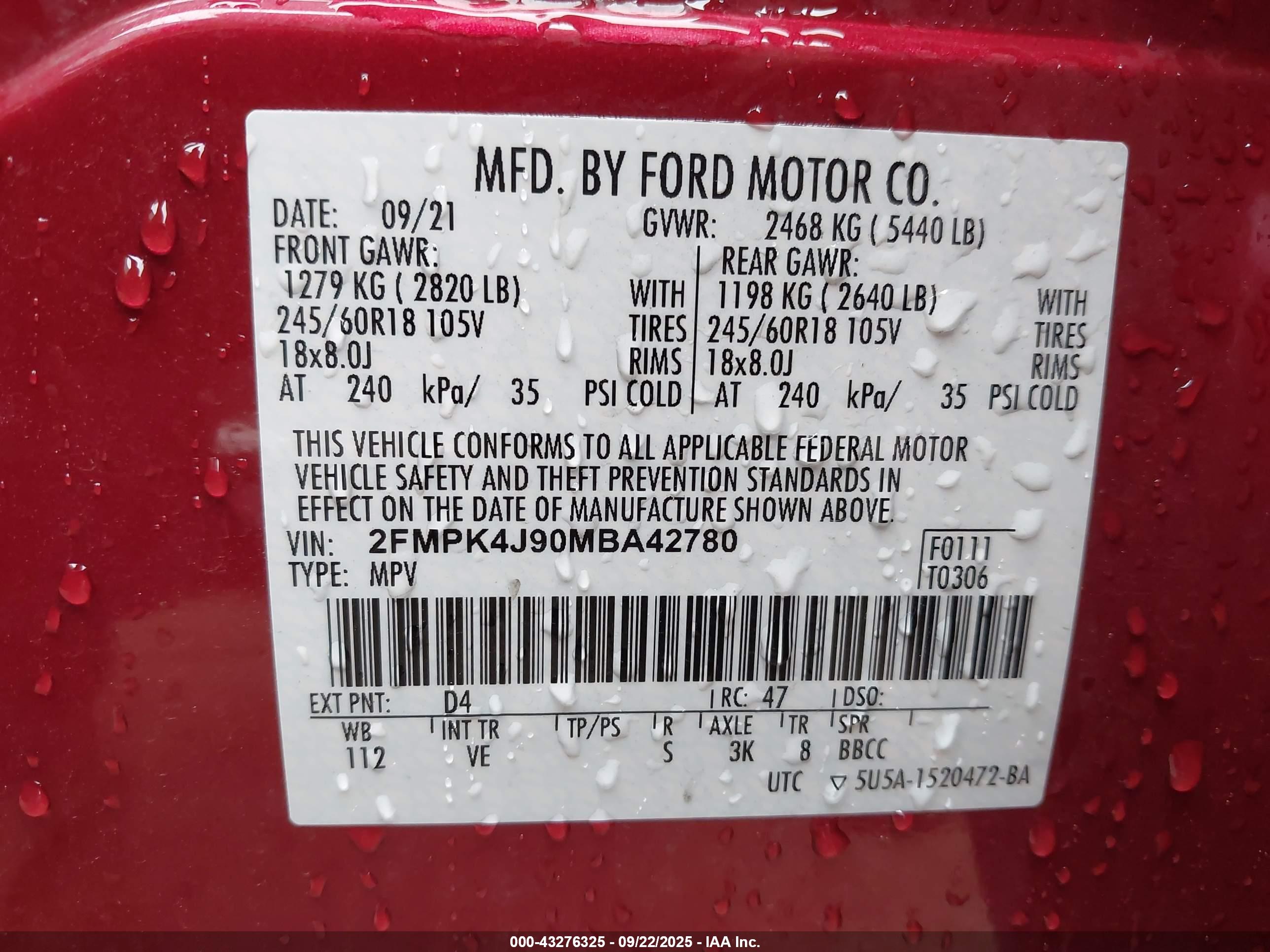 FORD EDGE image 9