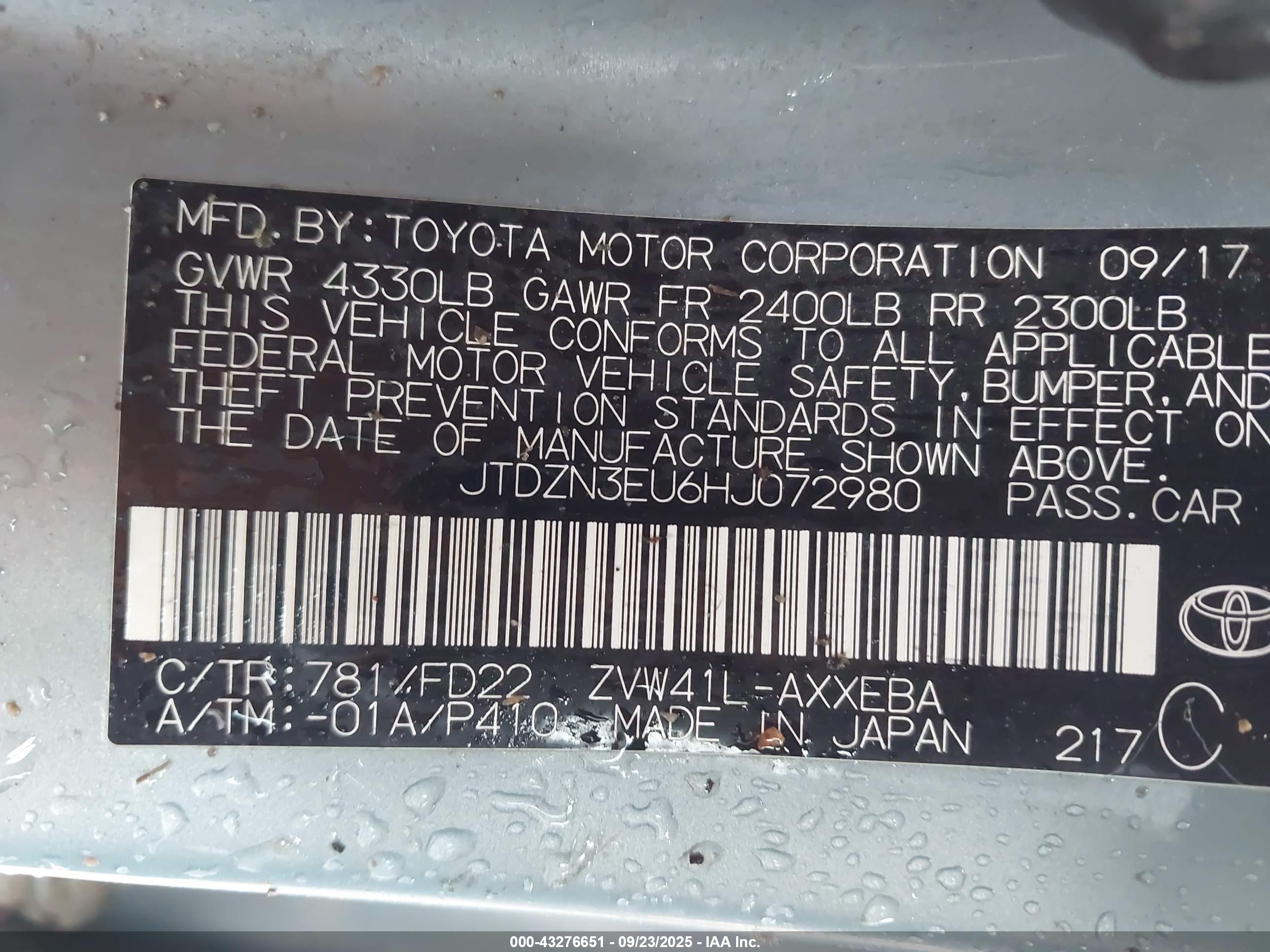 TOYOTA PRIUS image 9