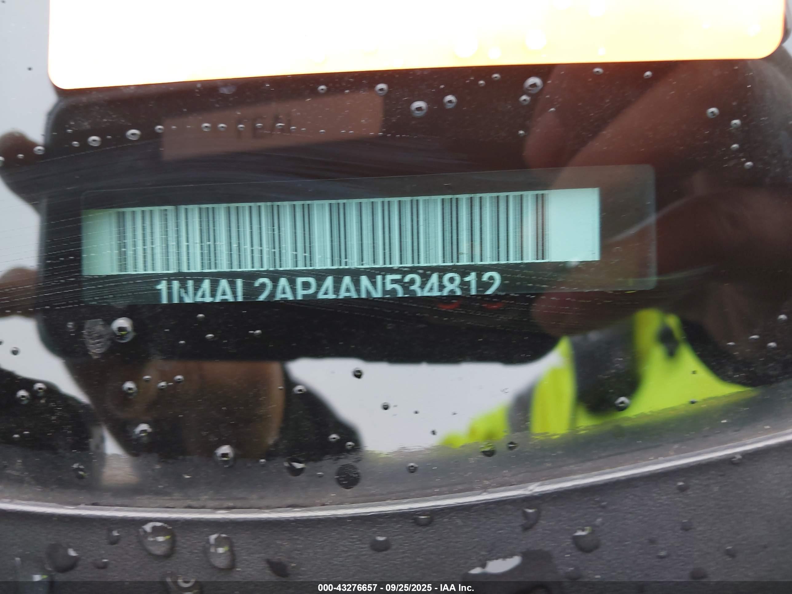 NISSAN ALTIMA image 9