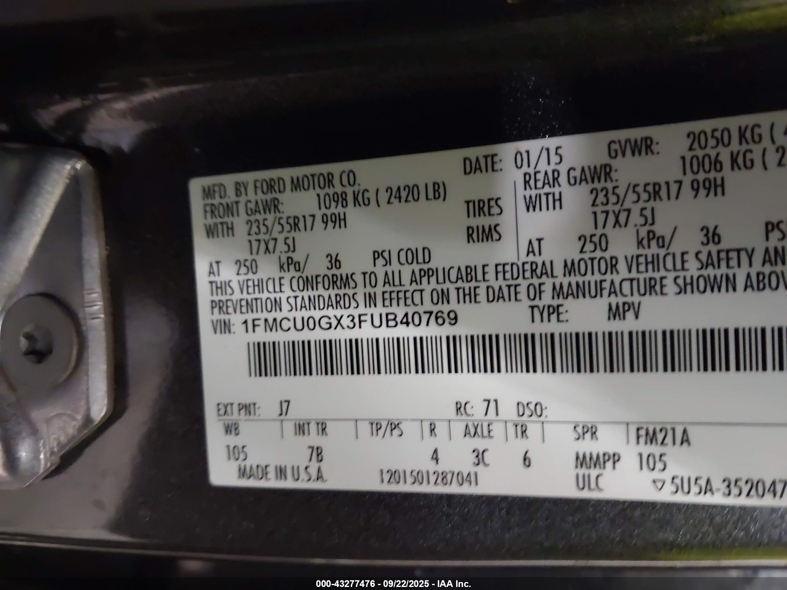 FORD ESCAPE image 9