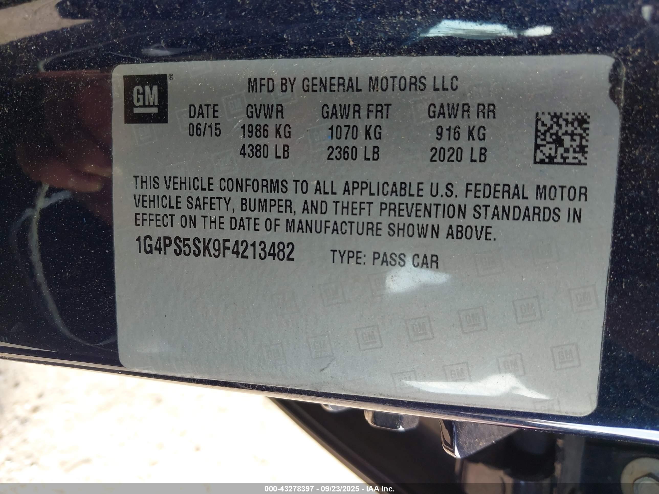 BUICK VERANO image 9