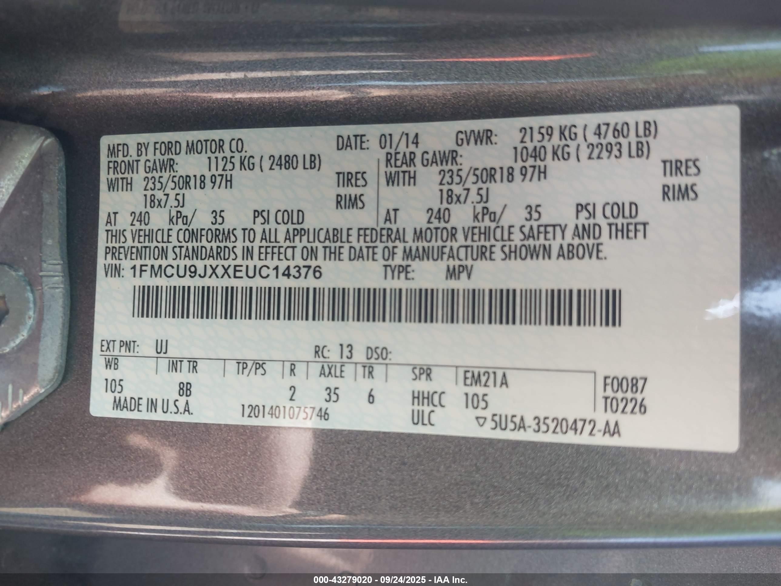 FORD ESCAPE image 9
