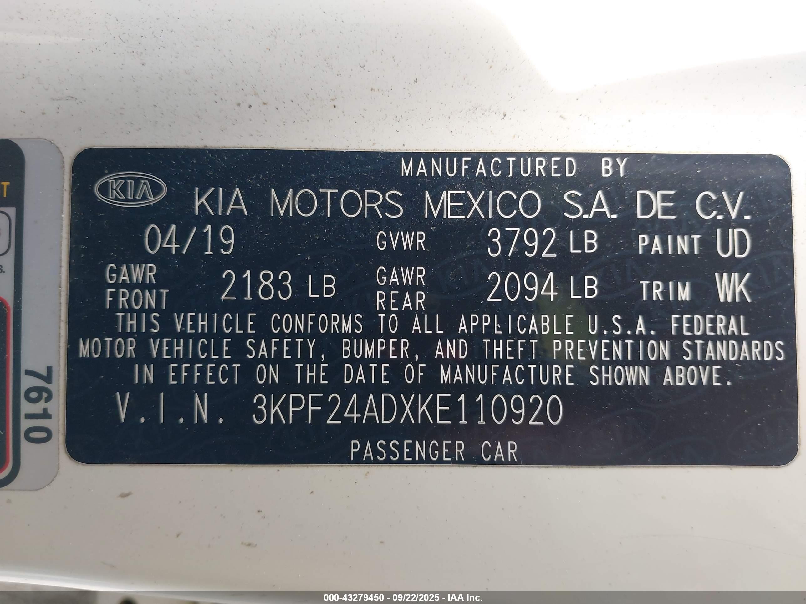 KIA FORTE image 9