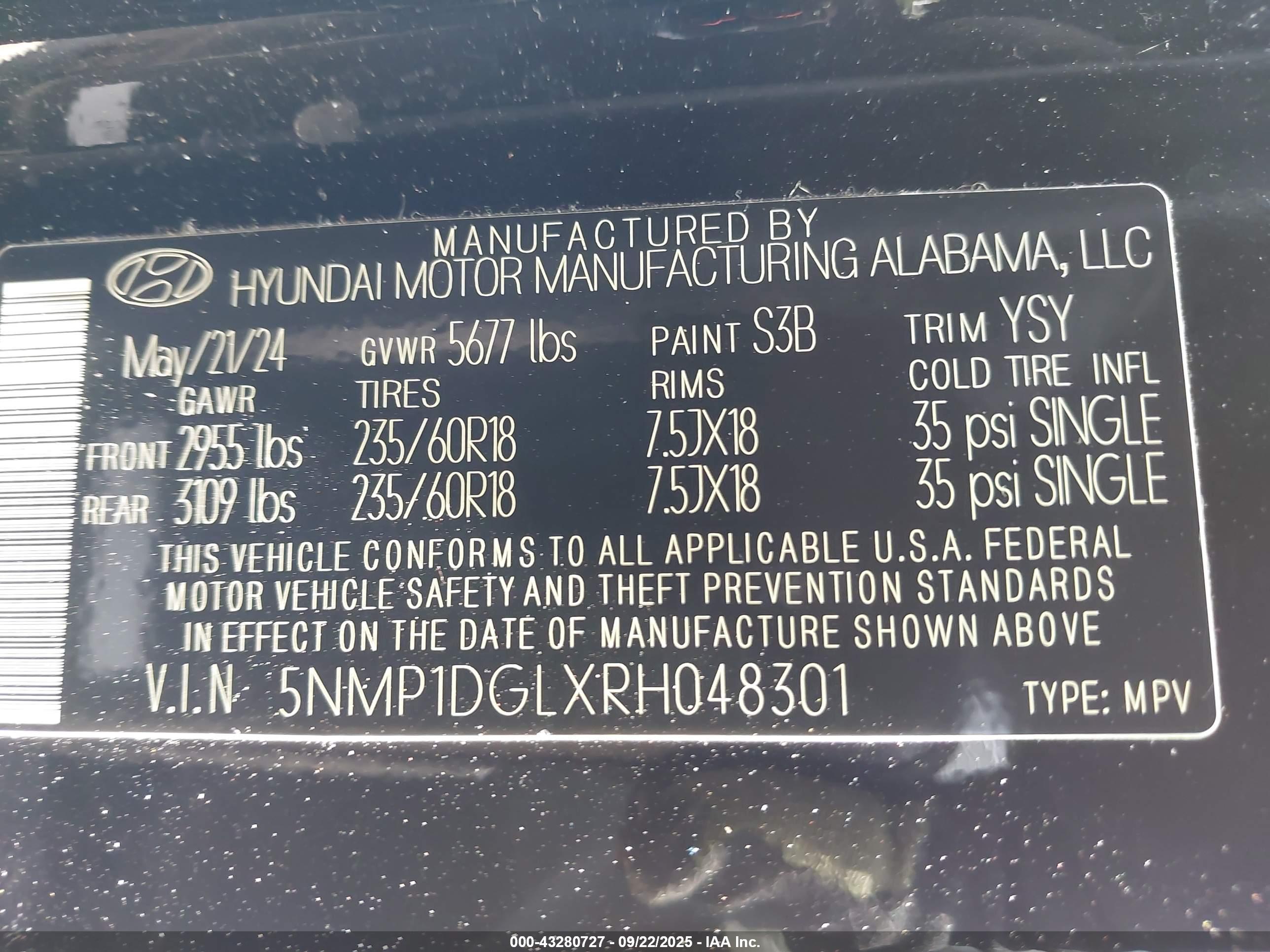 HYUNDAI SANTA image 9