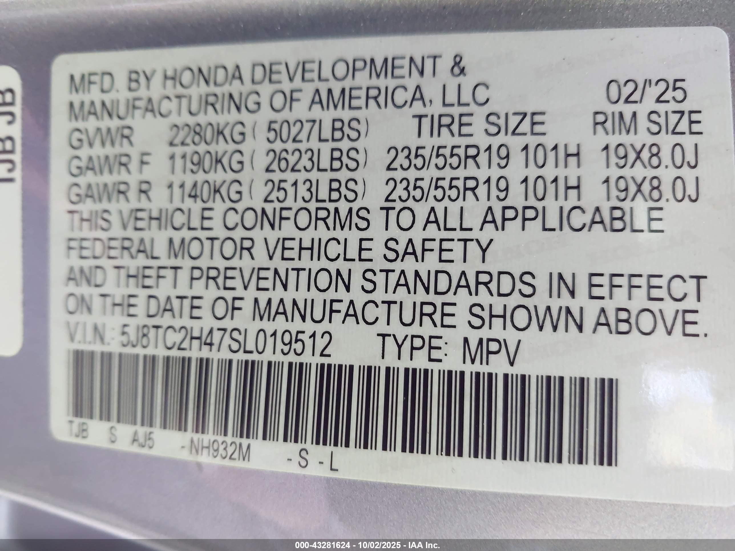 ACURA RDX image 9