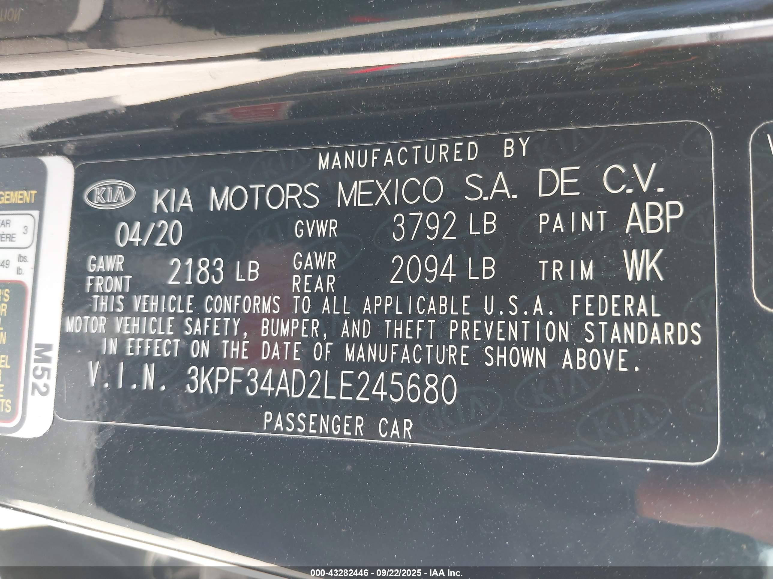KIA FORTE image 9