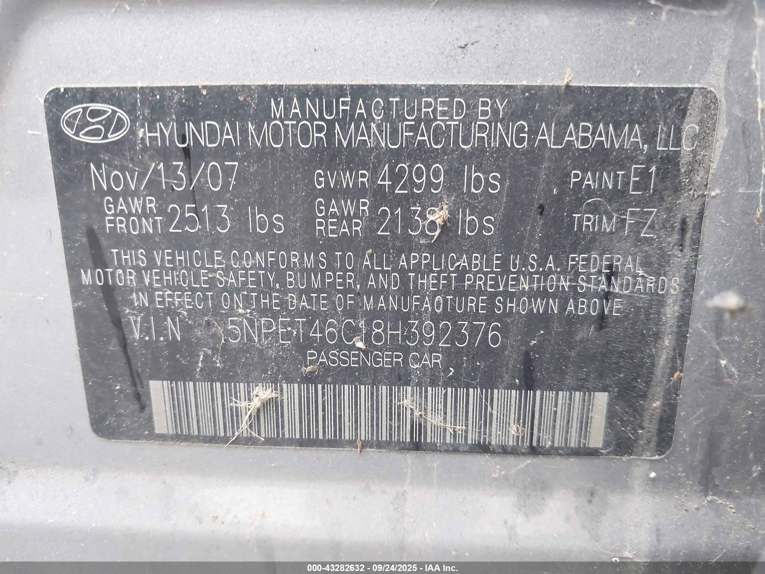 HYUNDAI SONATA image 9