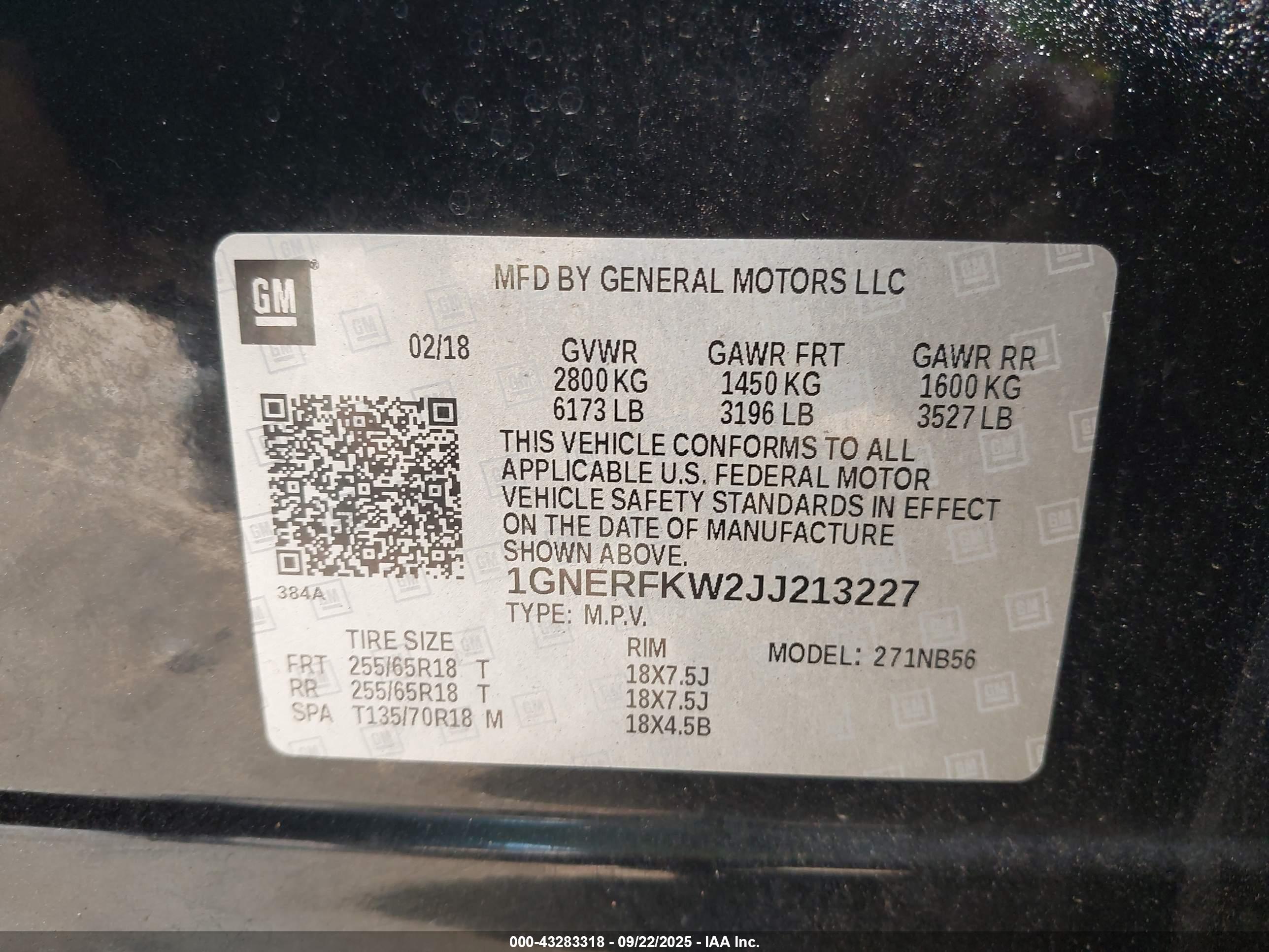 CHEVROLET TRAVERSE image 9