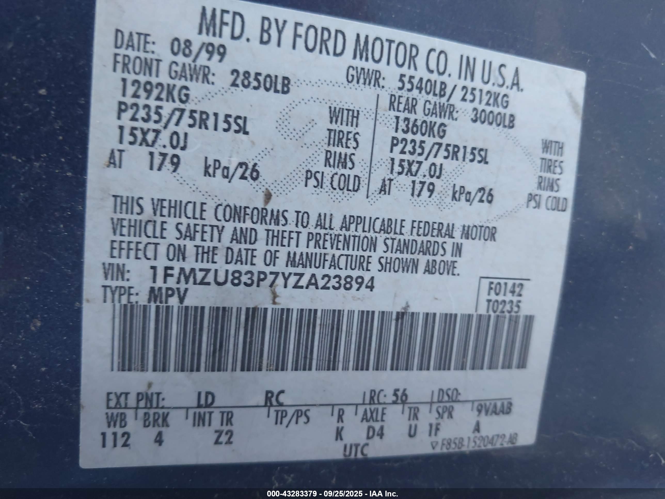 FORD EXPLORER image 9