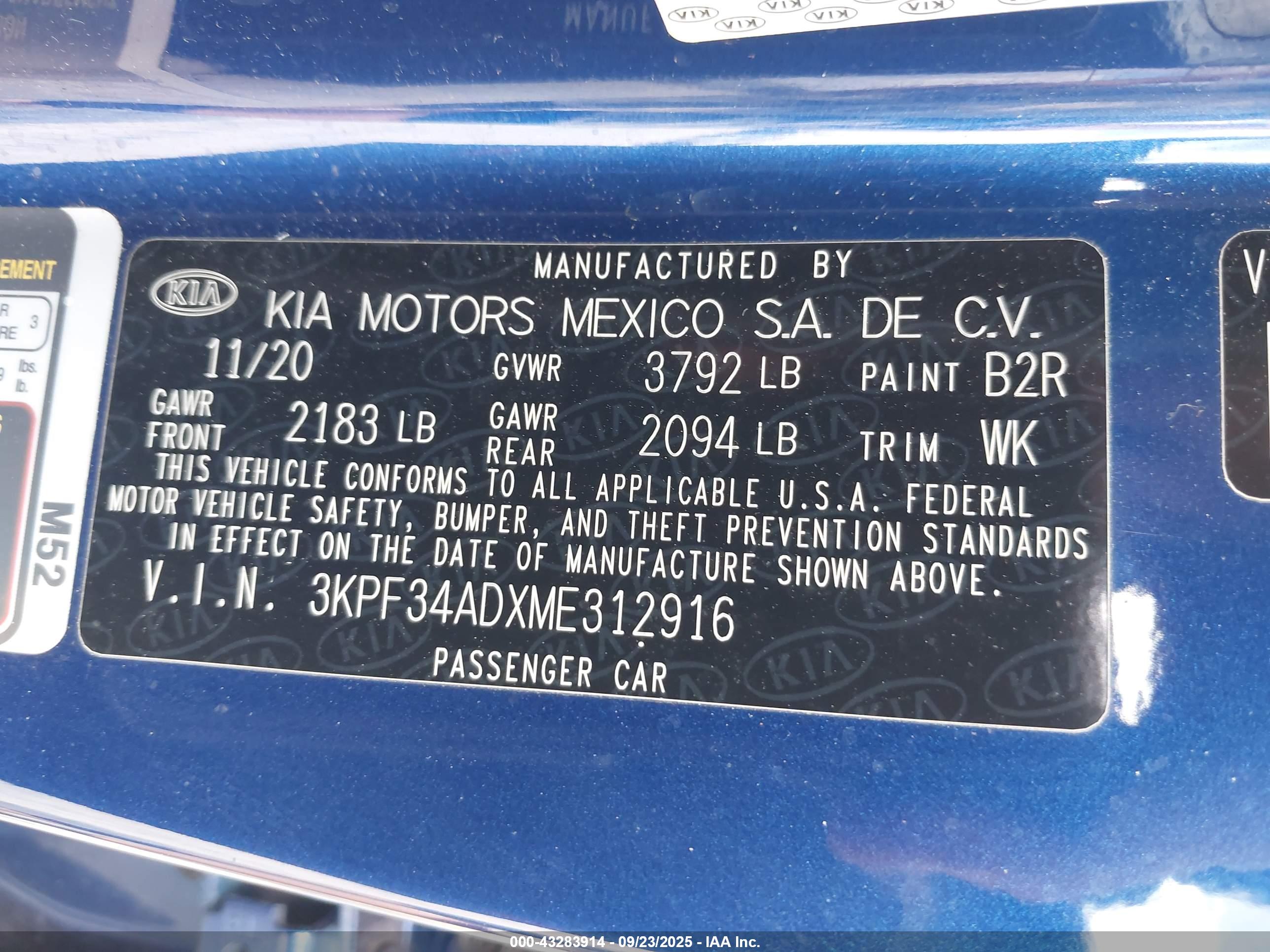 KIA FORTE image 9
