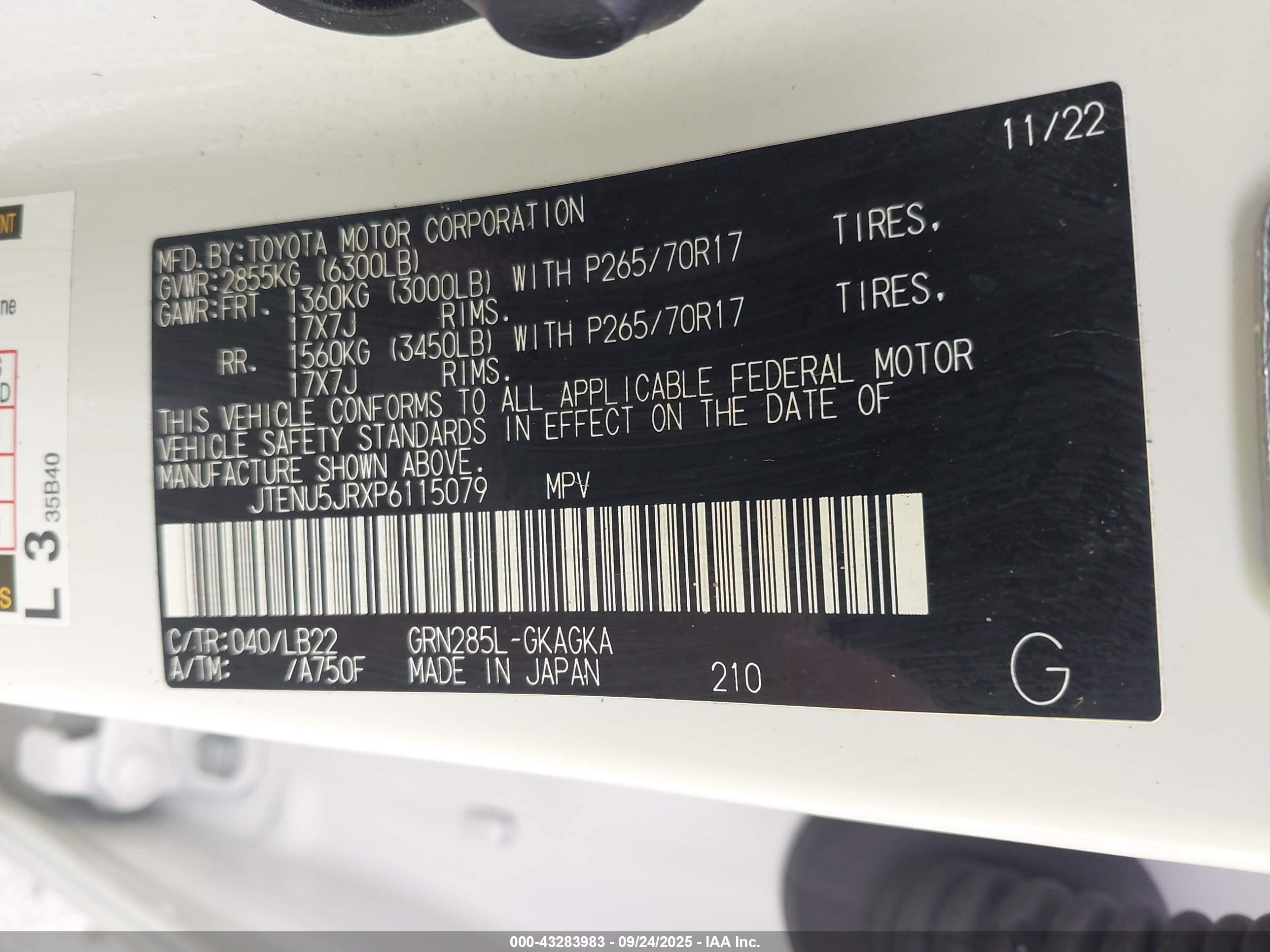 TOYOTA 4RUNNER image 9