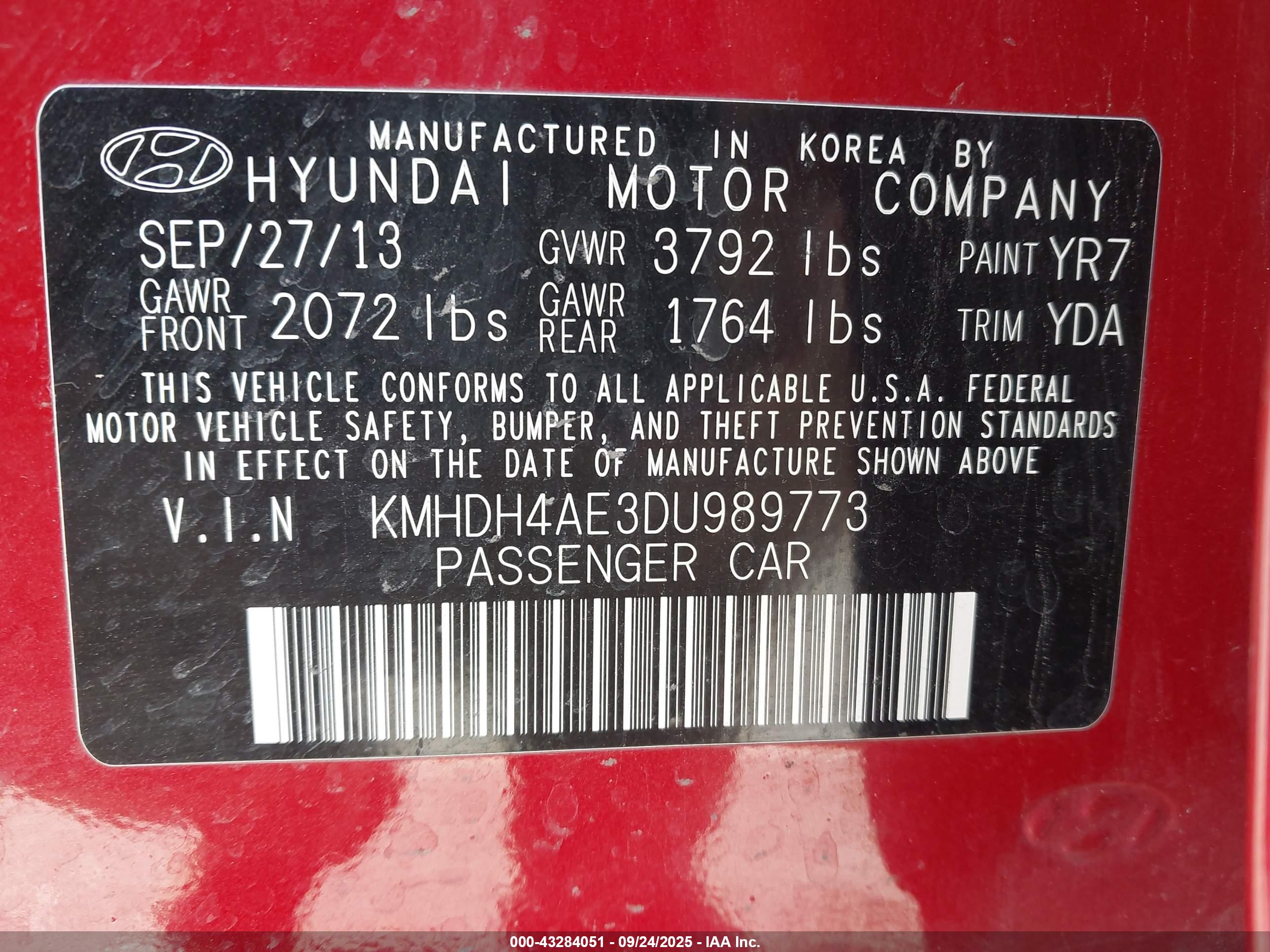HYUNDAI ELANTRA image 9