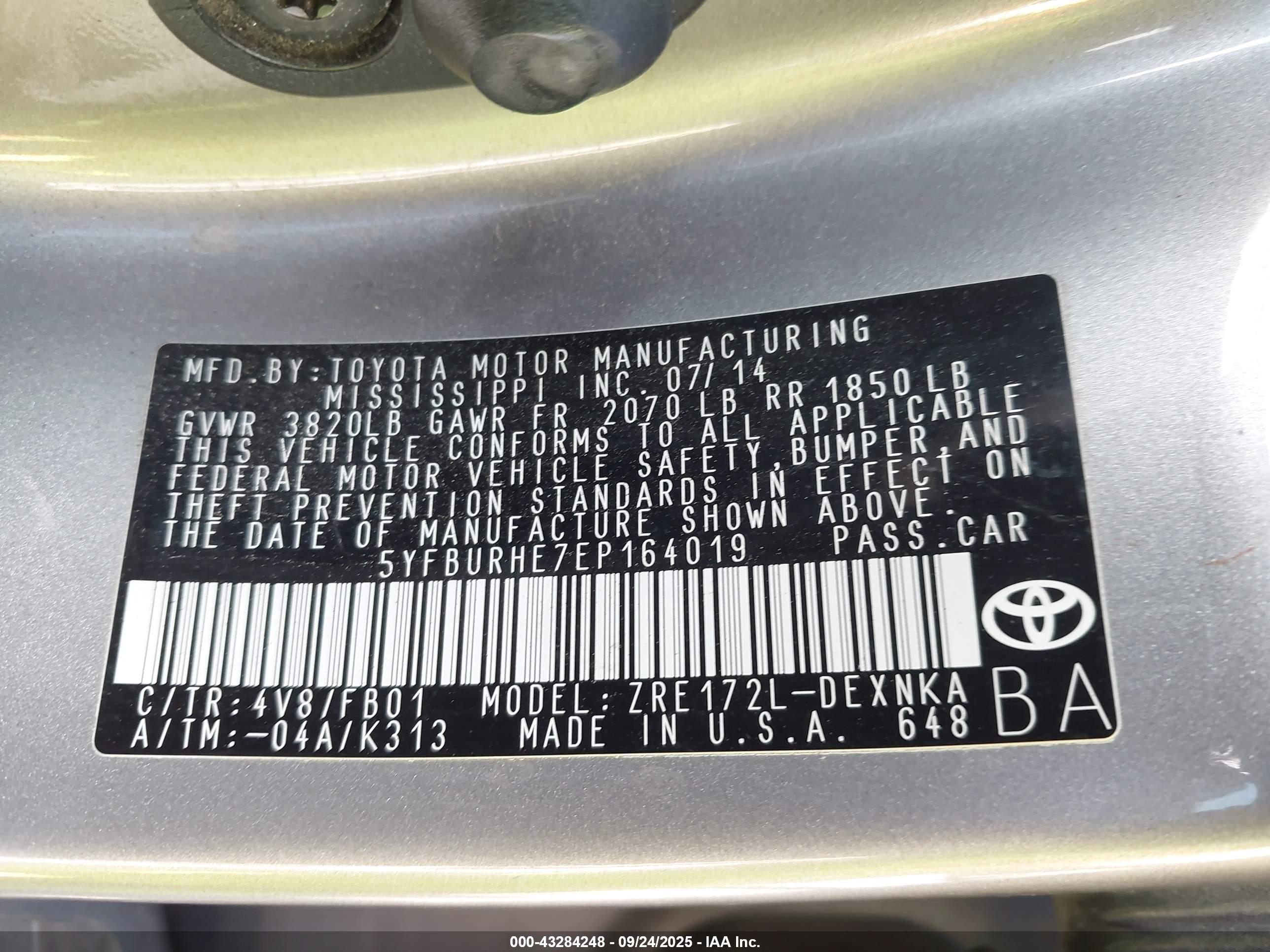 TOYOTA COROLLA image 9