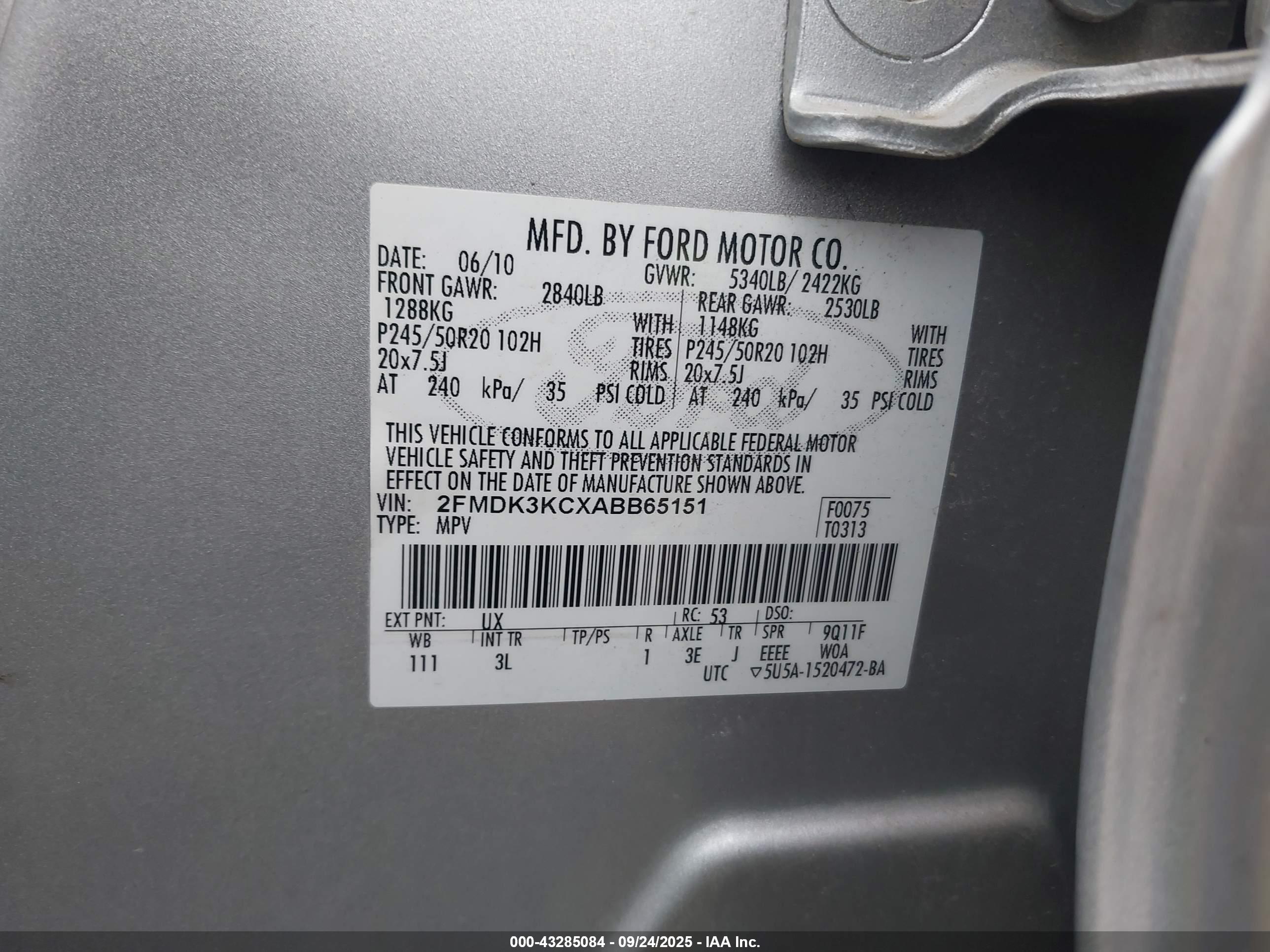FORD EDGE image 9