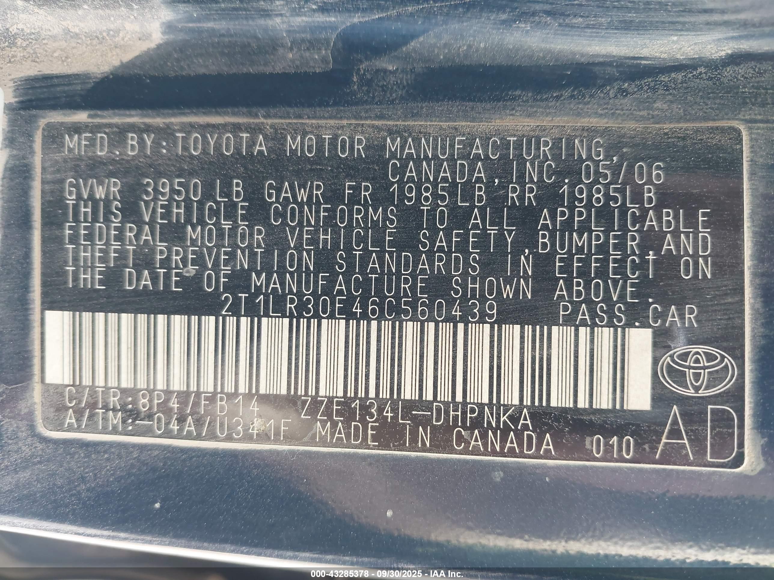TOYOTA MATRIX image 9