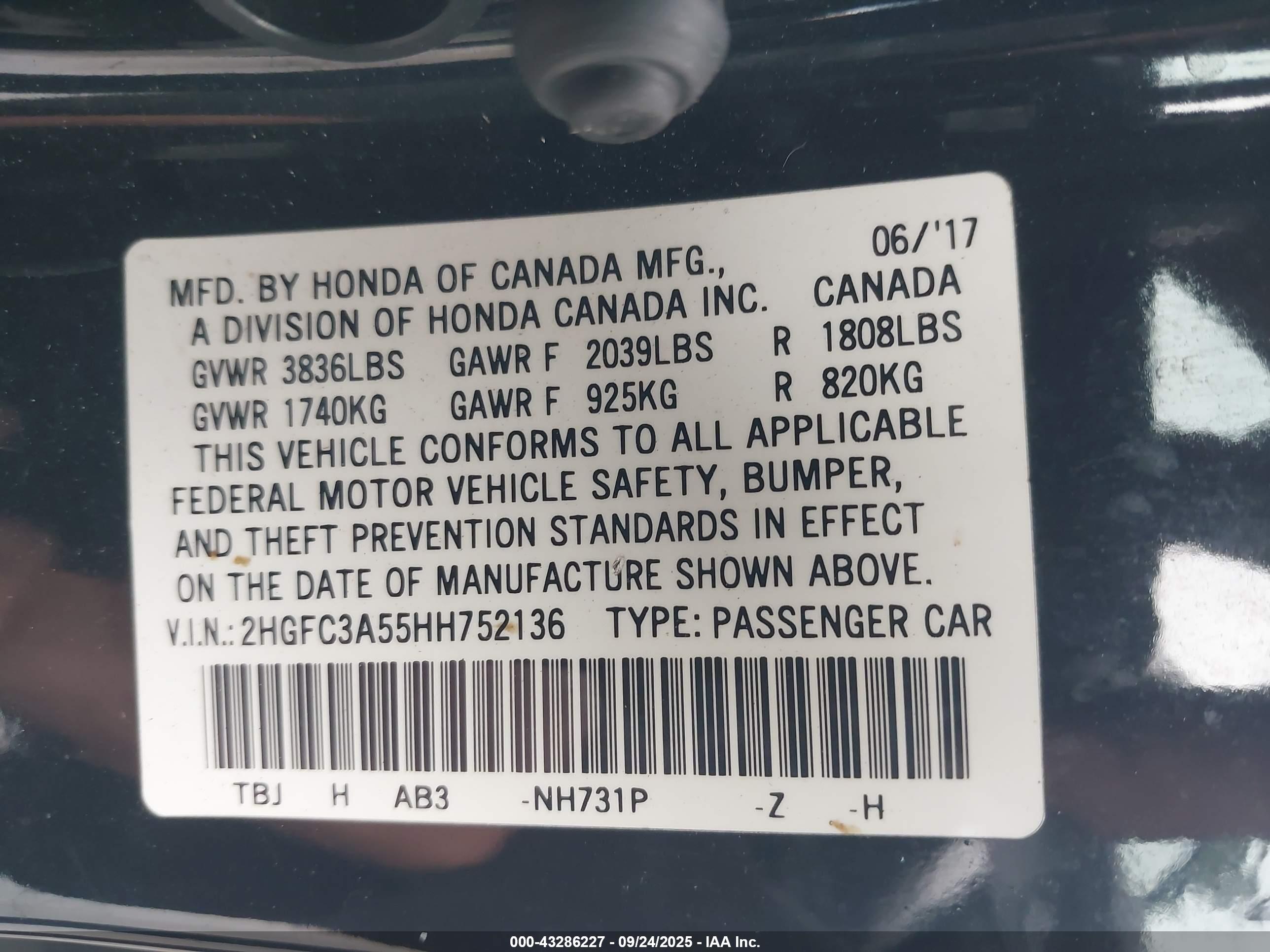 HONDA CIVIC image 9