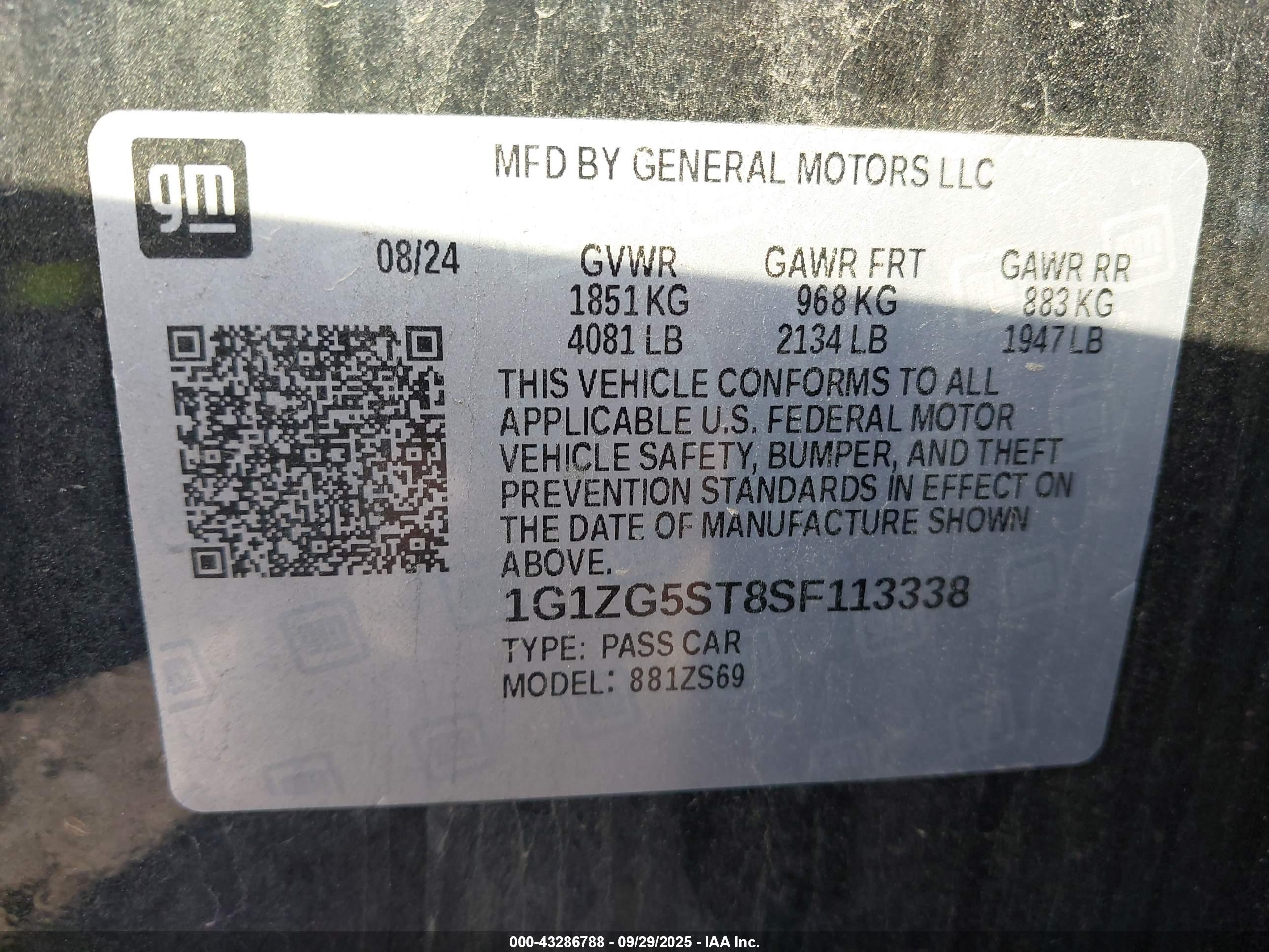 CHEVROLET MALIBU image 9