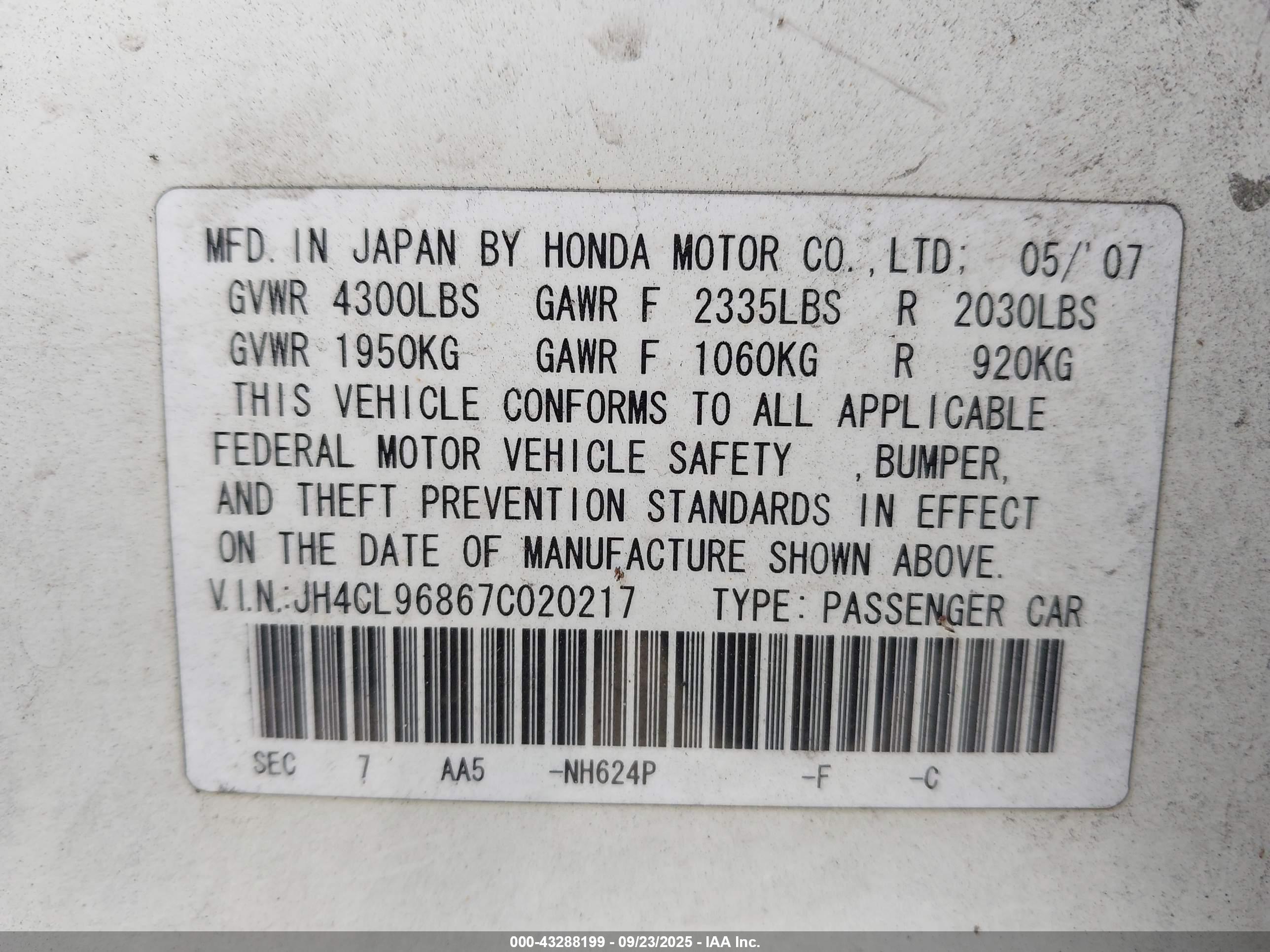 ACURA TSX image 9