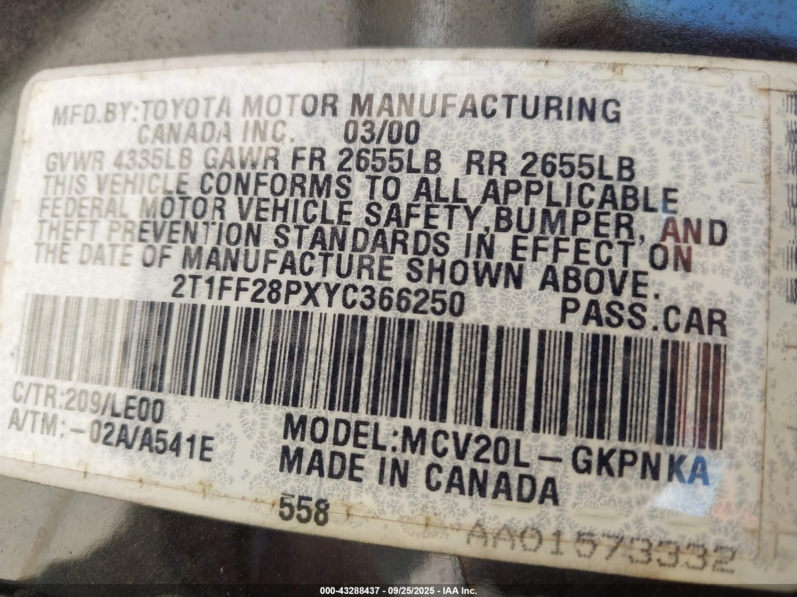 TOYOTA CAMRY image 9