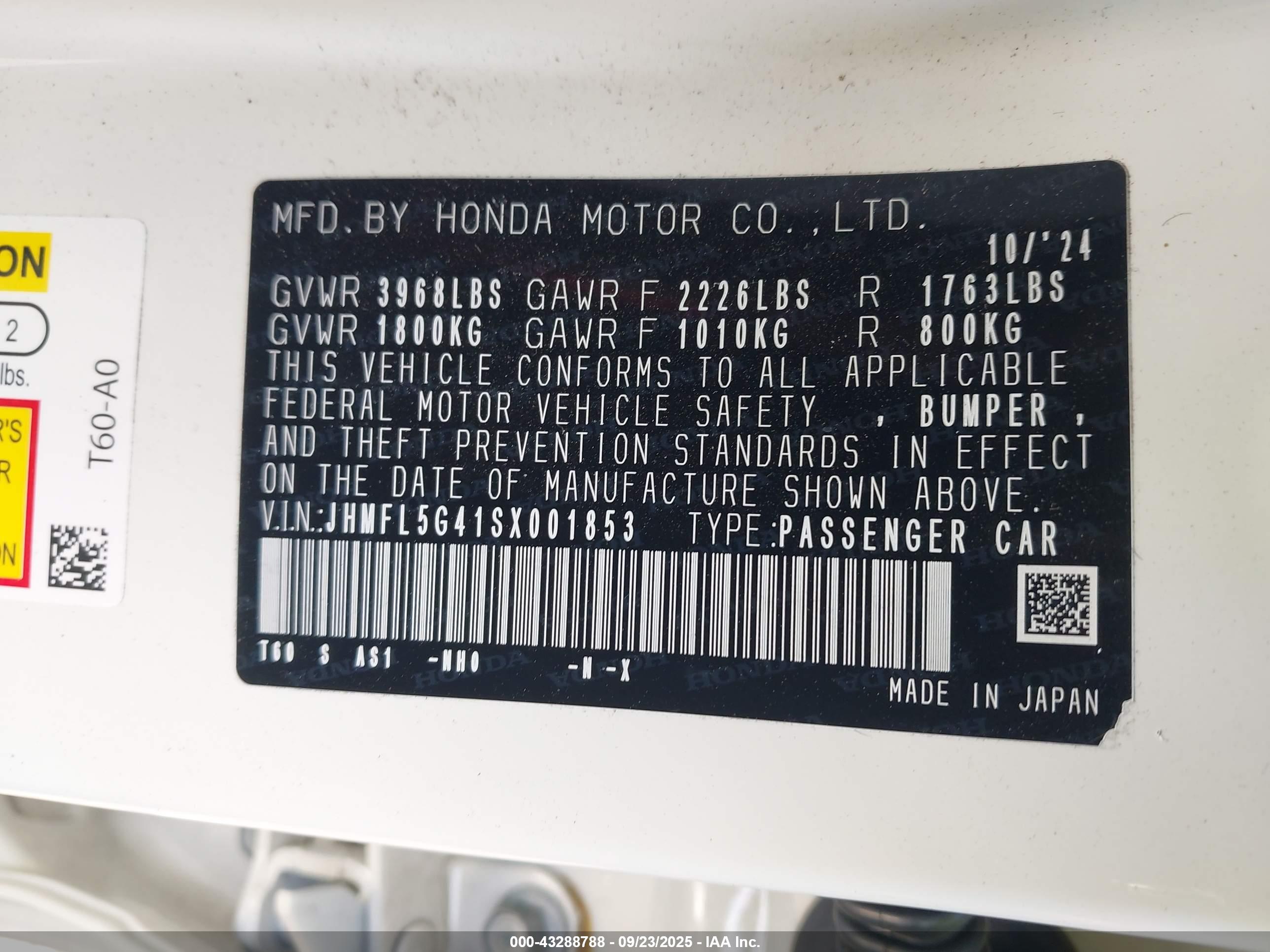 HONDA CIVIC image 9