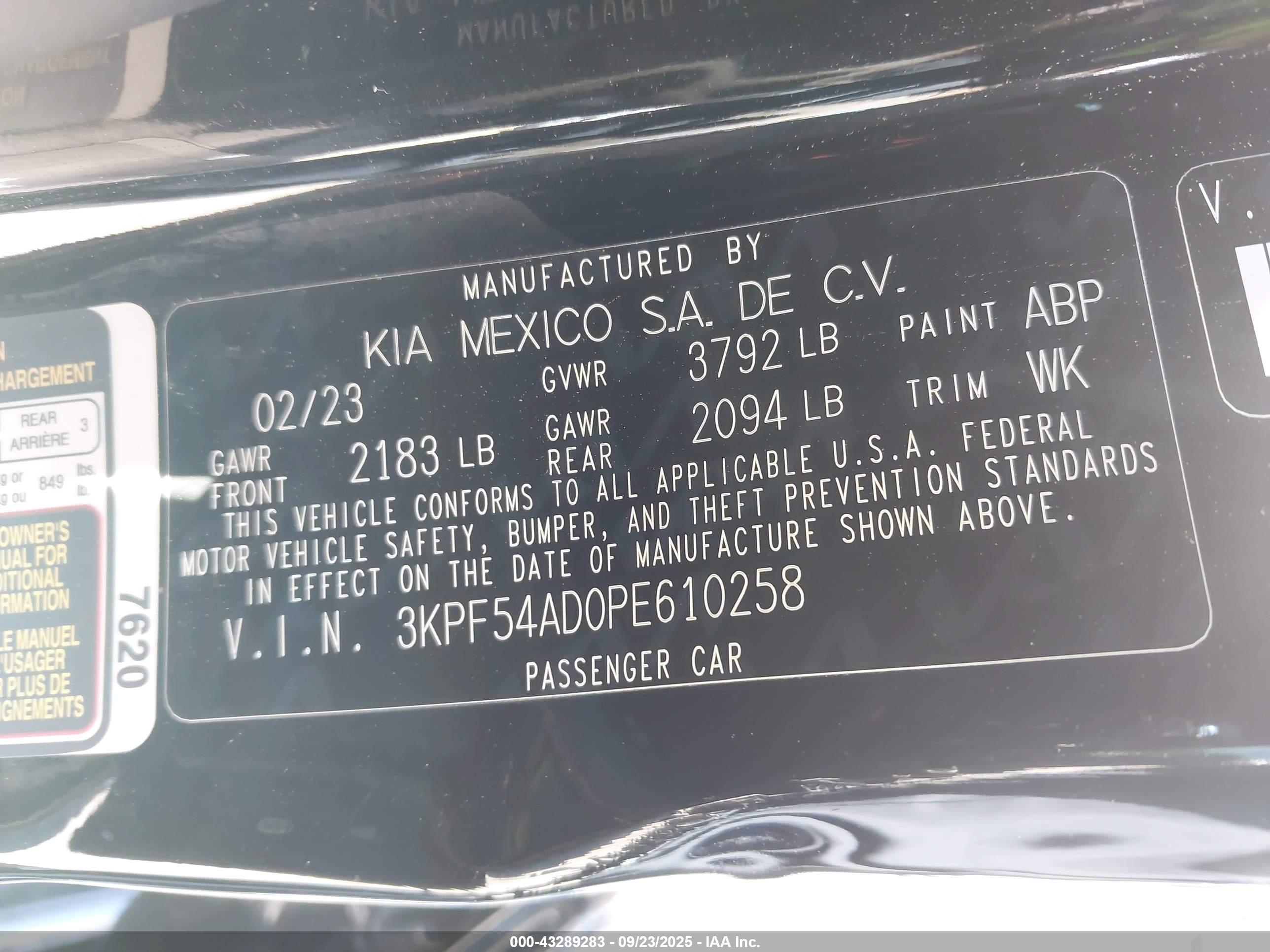 KIA FORTE image 9